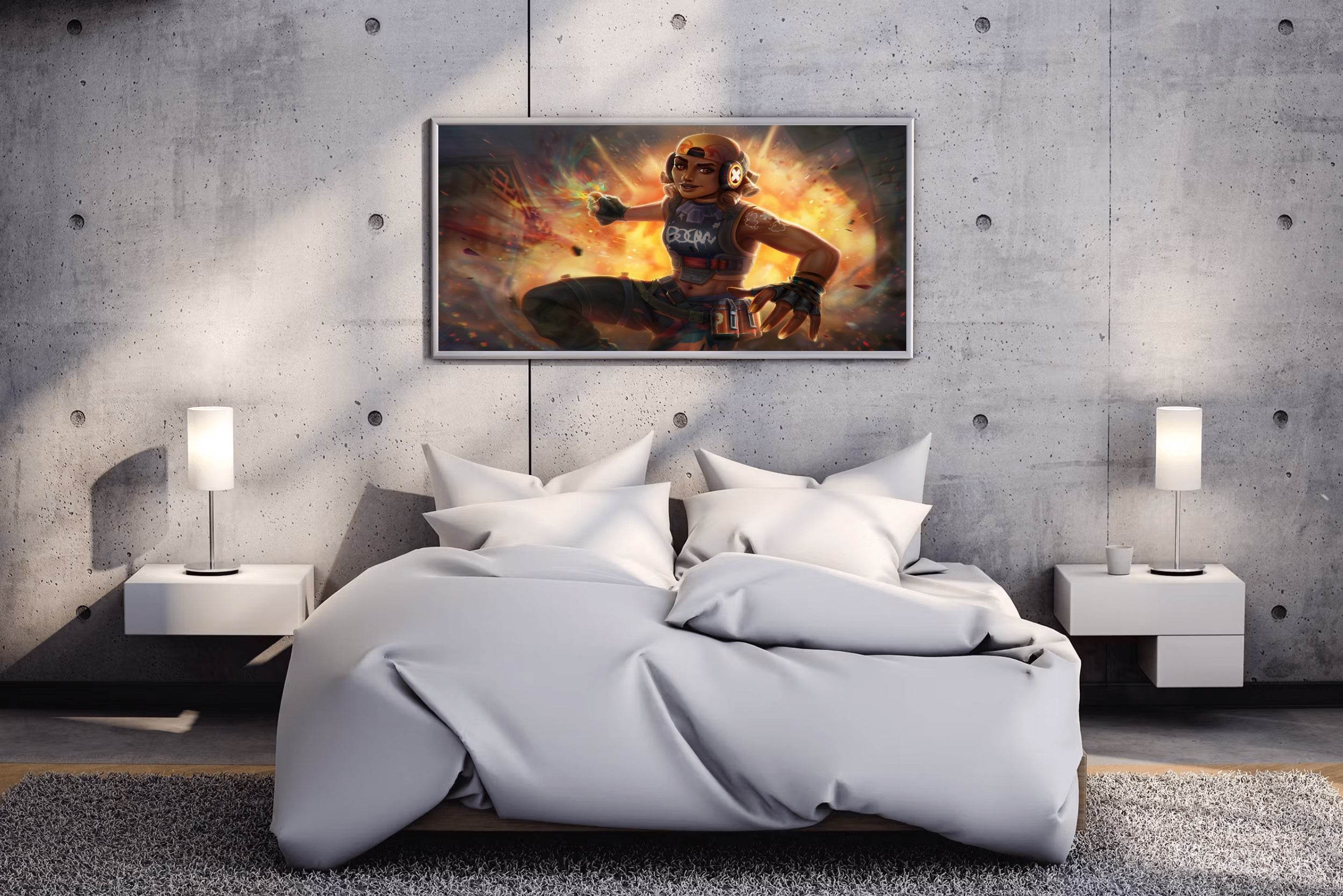 Raze Valorant Gaming Wall Art - beink online art store