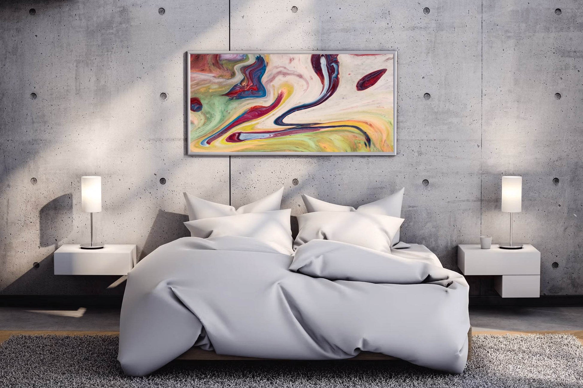 Irregular Patterns Abstract Wall Art - beink online art store