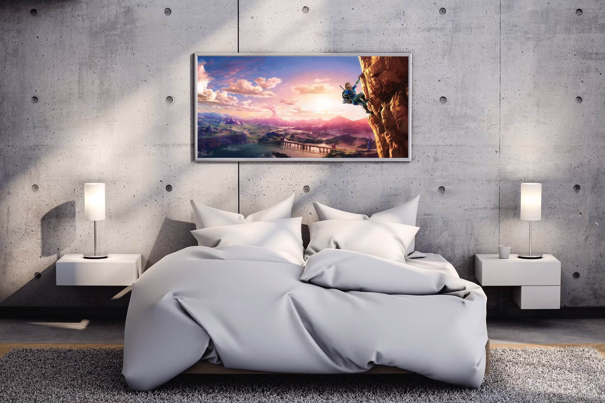 The Legends of Zelda Gaming Wall Art - beink online art store