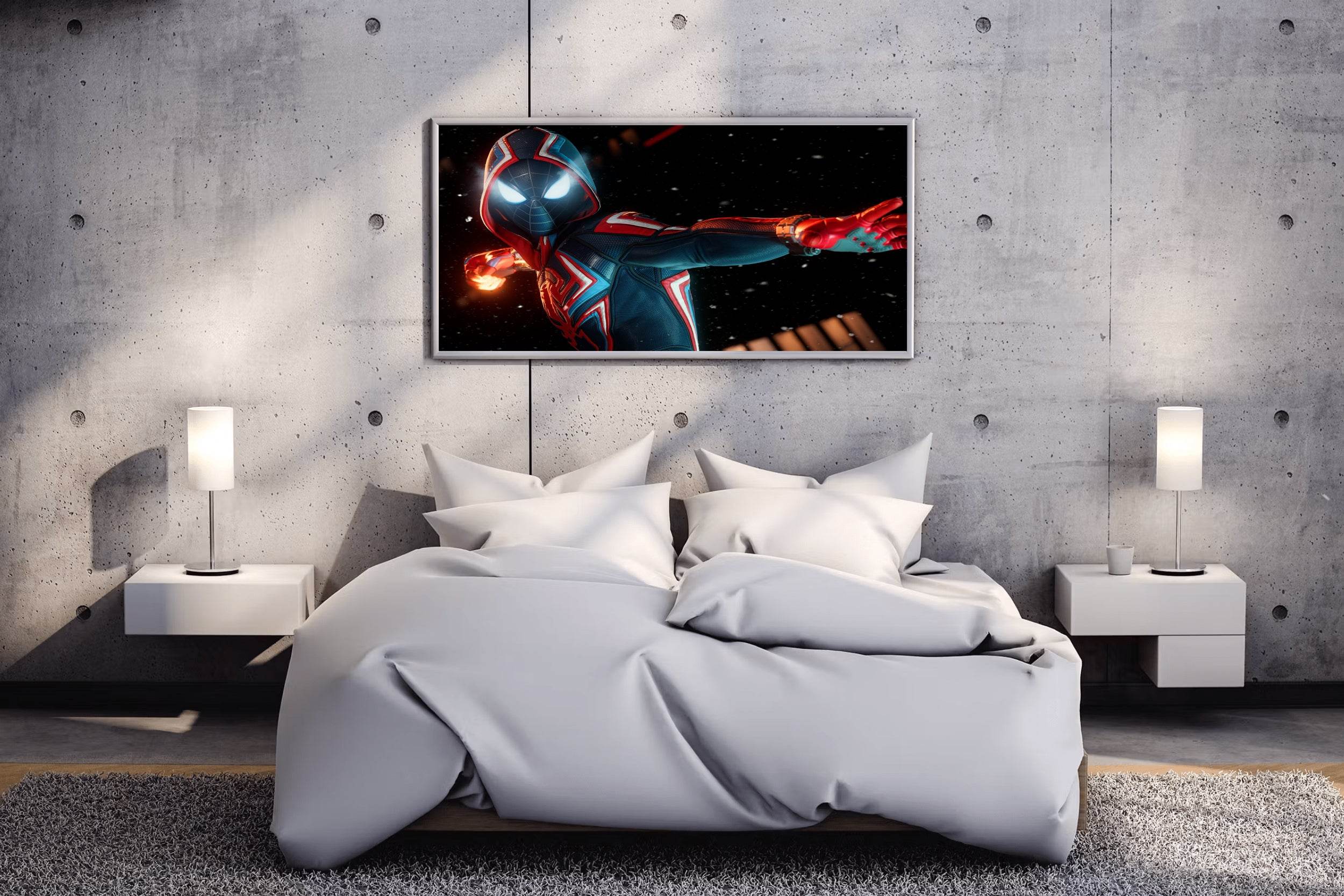 Spider Man Miles Morales Boxing Gaming Wall Art - beink online art store