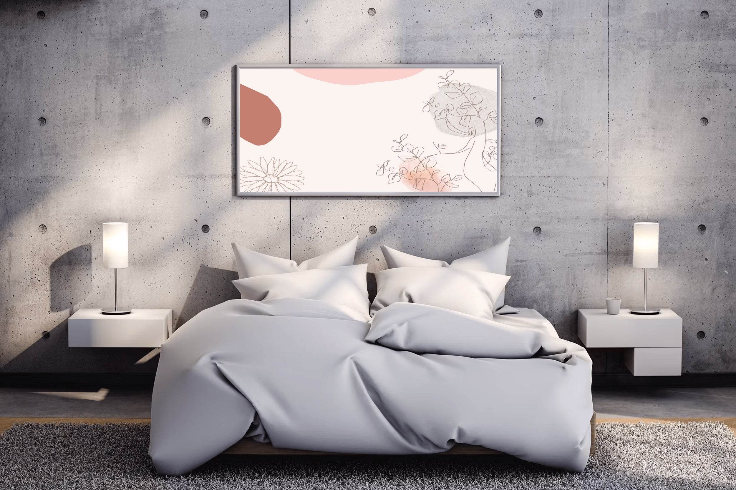 Nandania Leaf Flower Wall Art - beink online art store