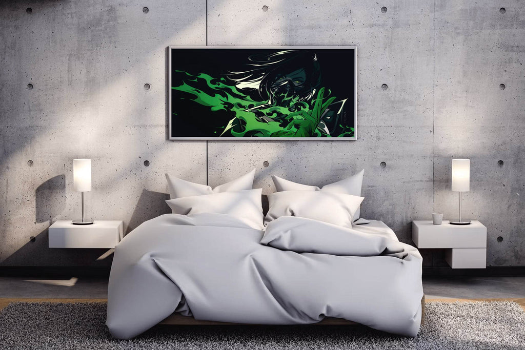 Anime Viper Valorant Gaming Wall Art - beink online art store
