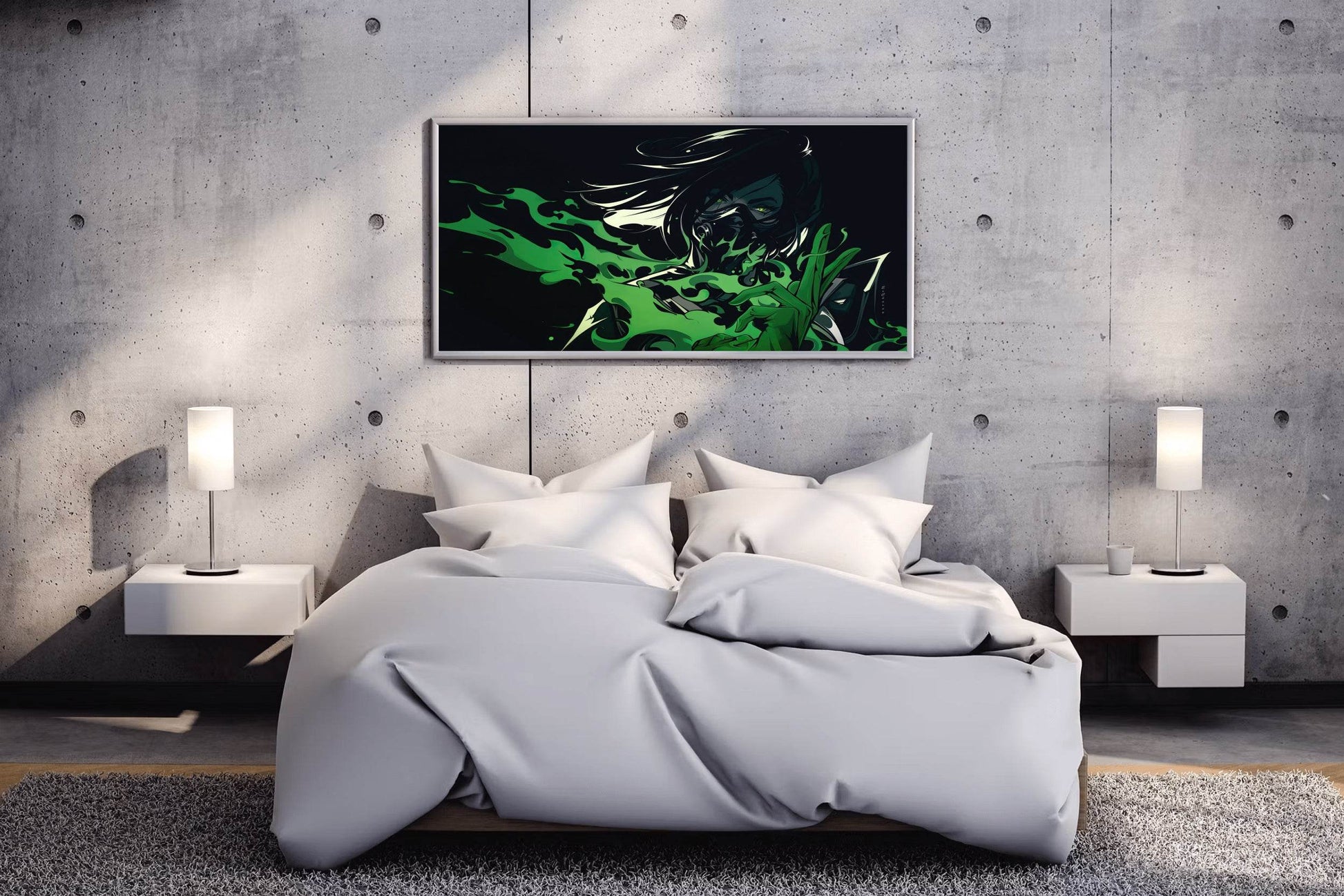 Anime Viper Valorant Gaming Wall Art - beink online art store