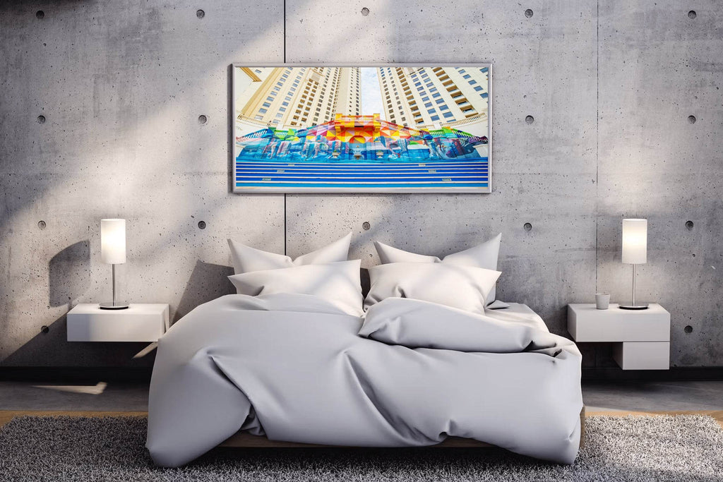 A Vibrant Cityscape Wall Art - beink online art store