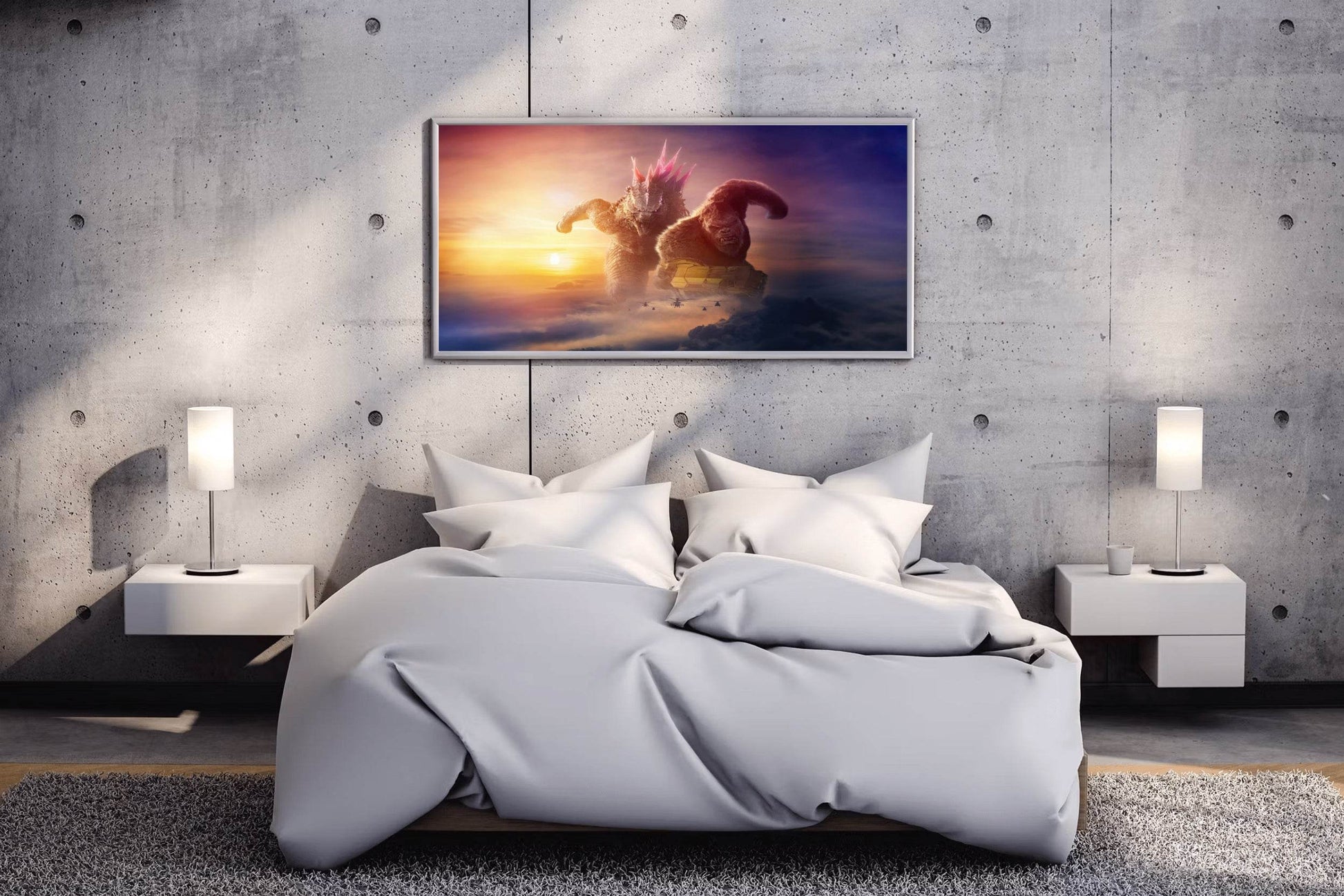 Godzilla x Kong: The New Empire Wall Art - beink online art store
