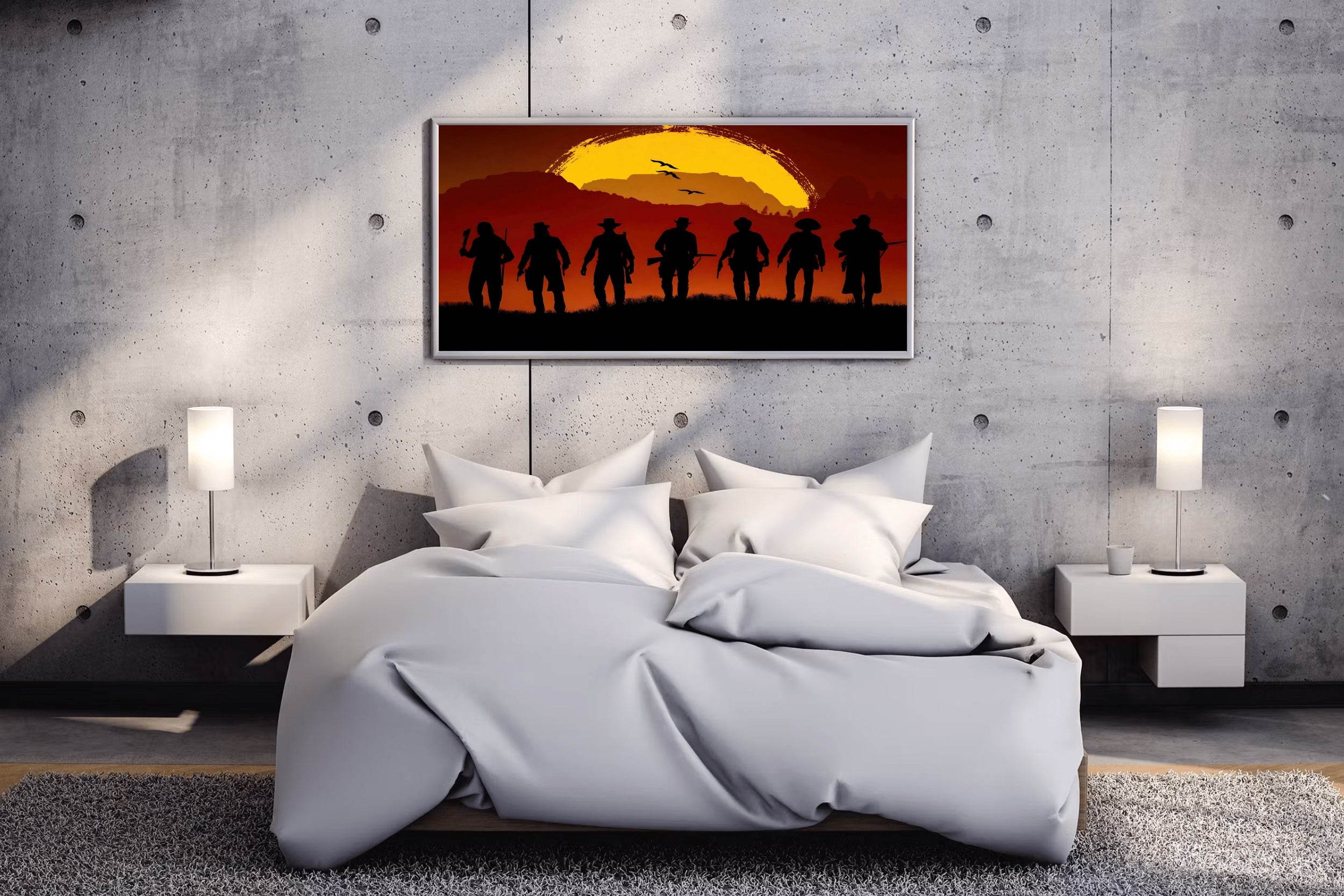 Red Dead Redemption 2 Gaming Wall Art - beink online art store