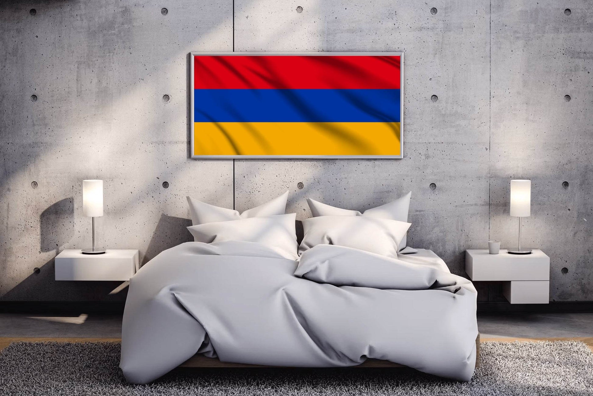 Armenia National Flag Wall Art - beink online art store