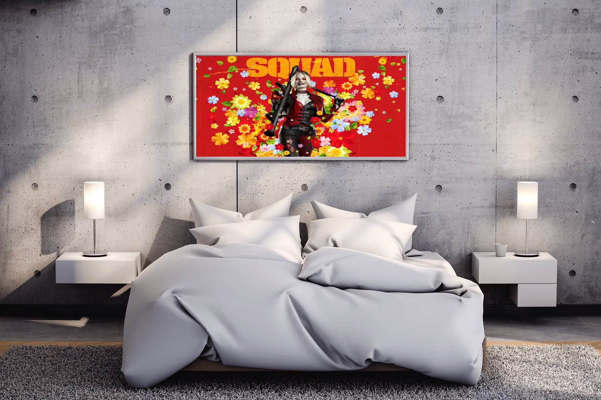 Harley Quinn The Suicide Squad Wall Art - beink online art store