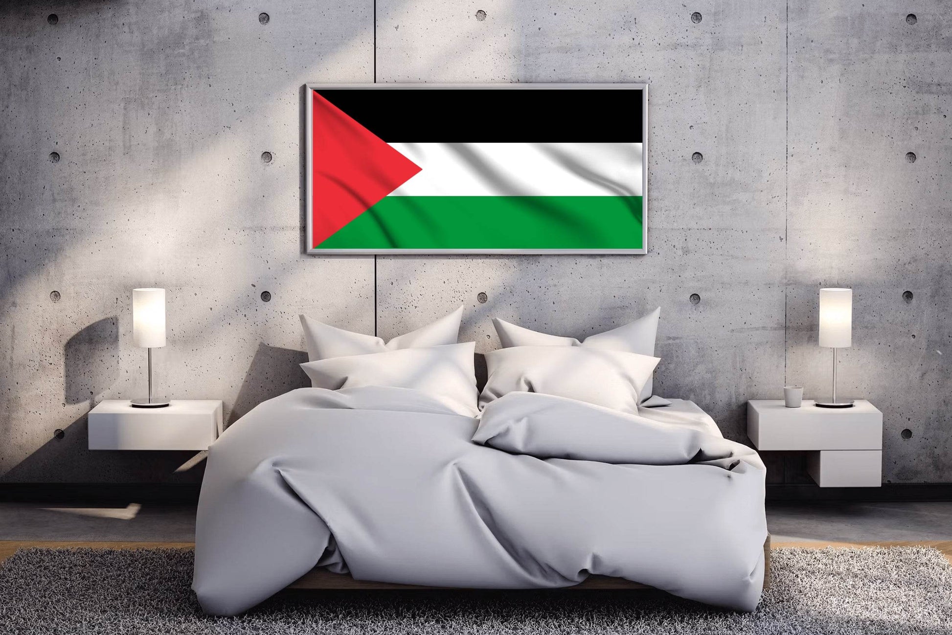 Palestine National Flag Wall Art - beink online art store