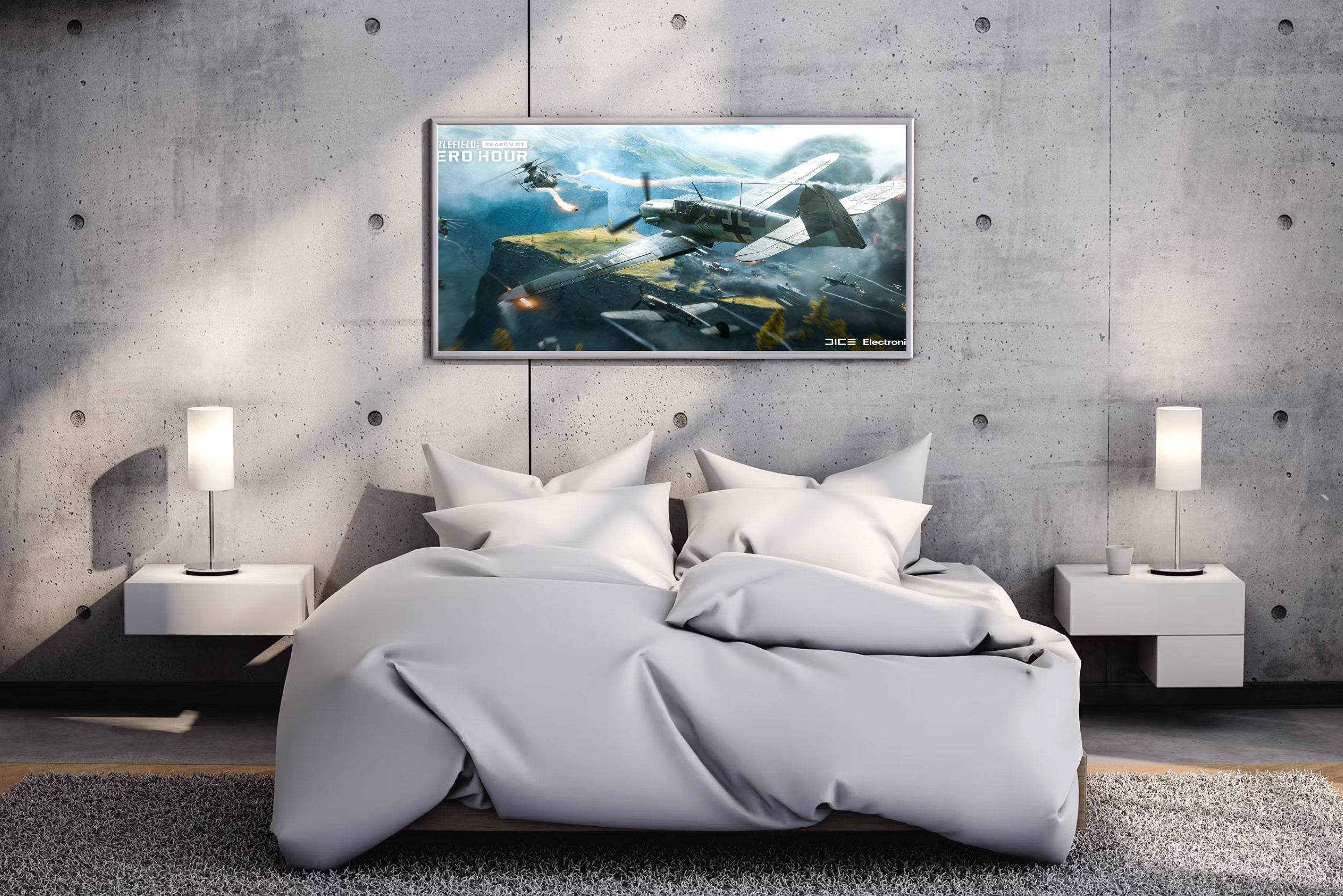 Battlefield 2042 Aerial combat Gaming Wall Art - beink online art store
