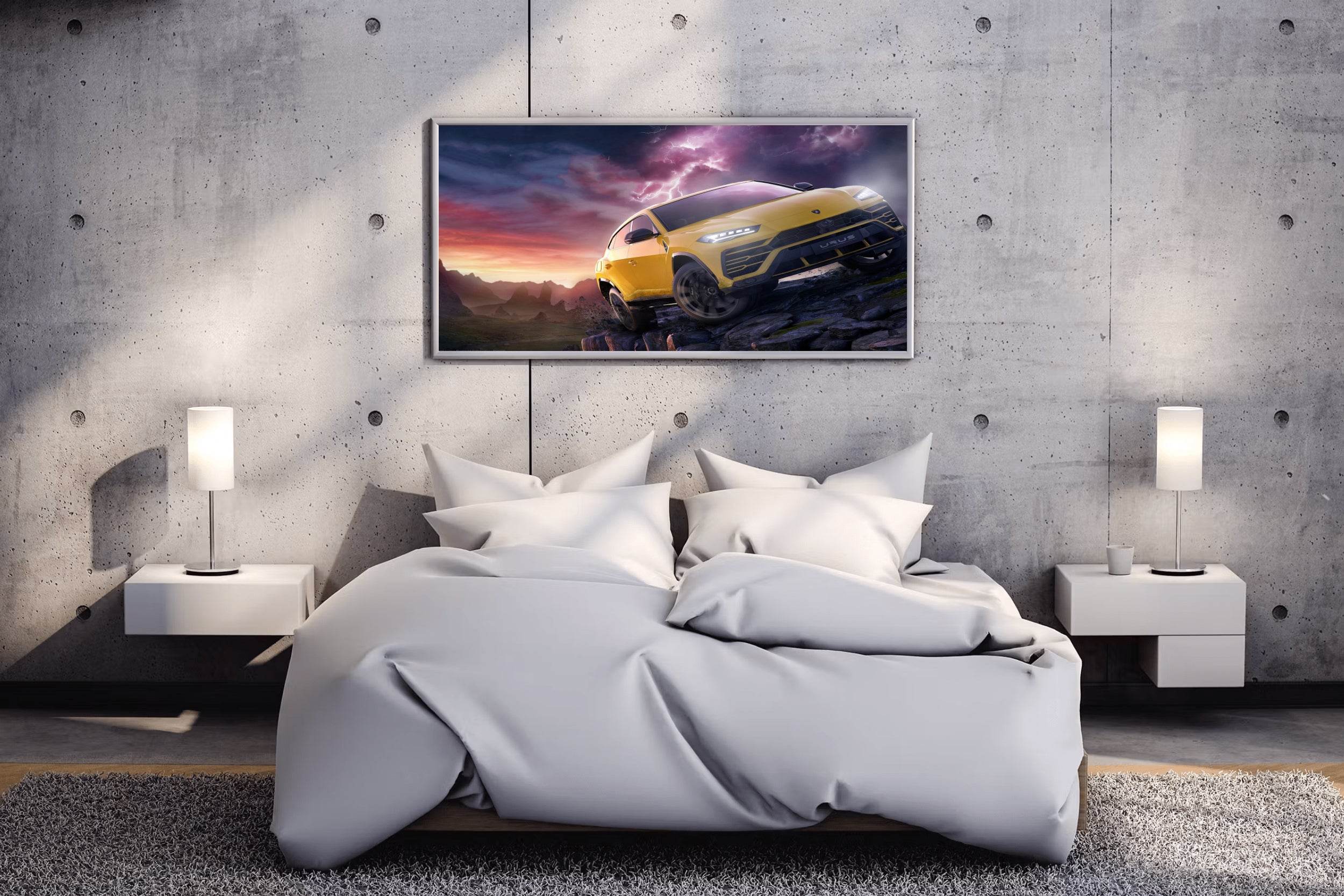 Forza Horizon Lamborghini Urus Gaming Wall Art - beink online art store