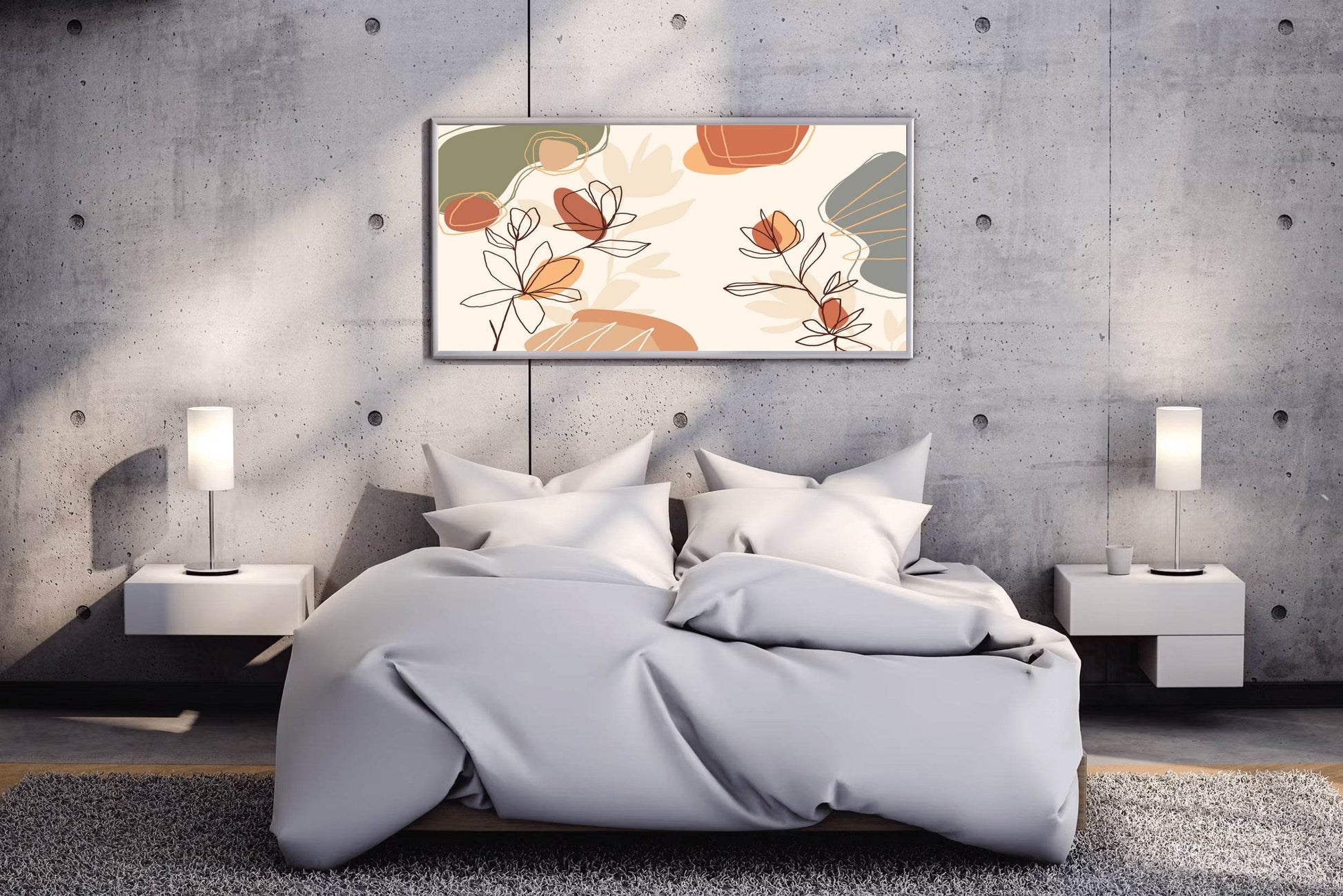 Alstroemeria Bouquet Wall Art - beink online art store