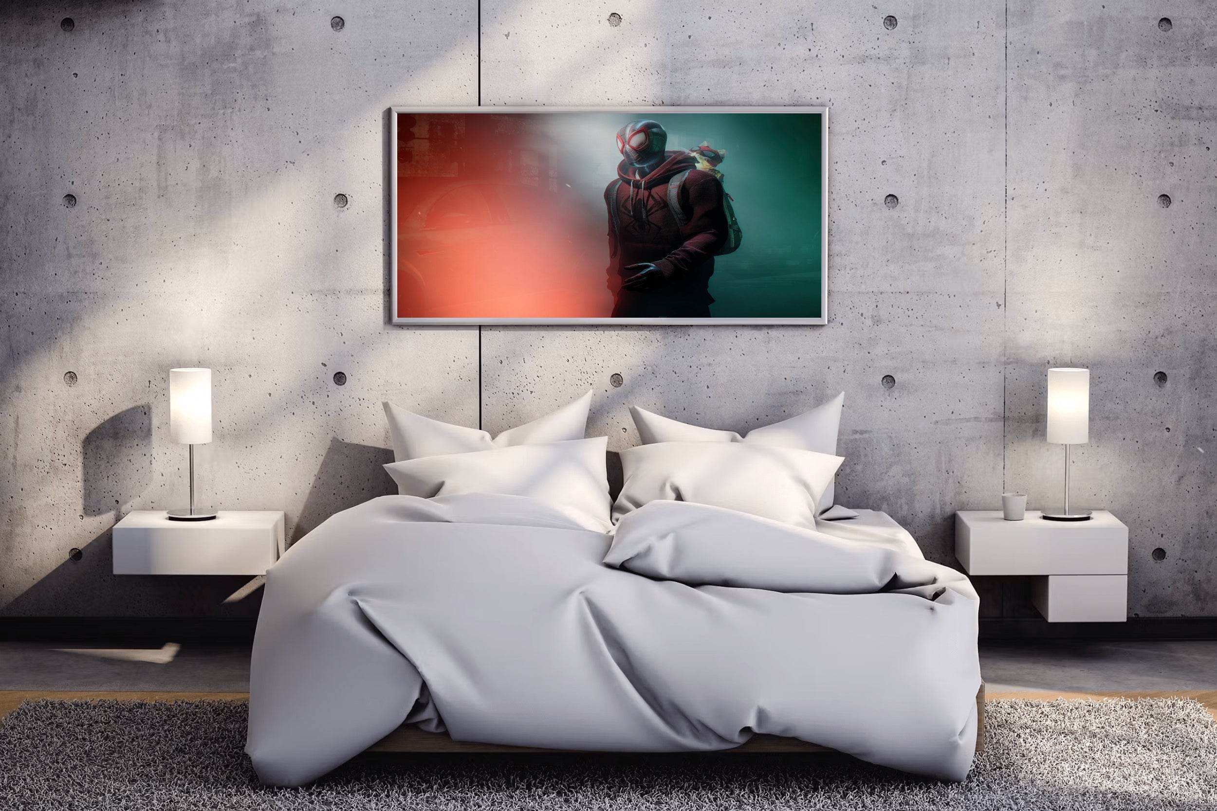 Spider Man Miles Morales Gaming Wall Art - beink online art store