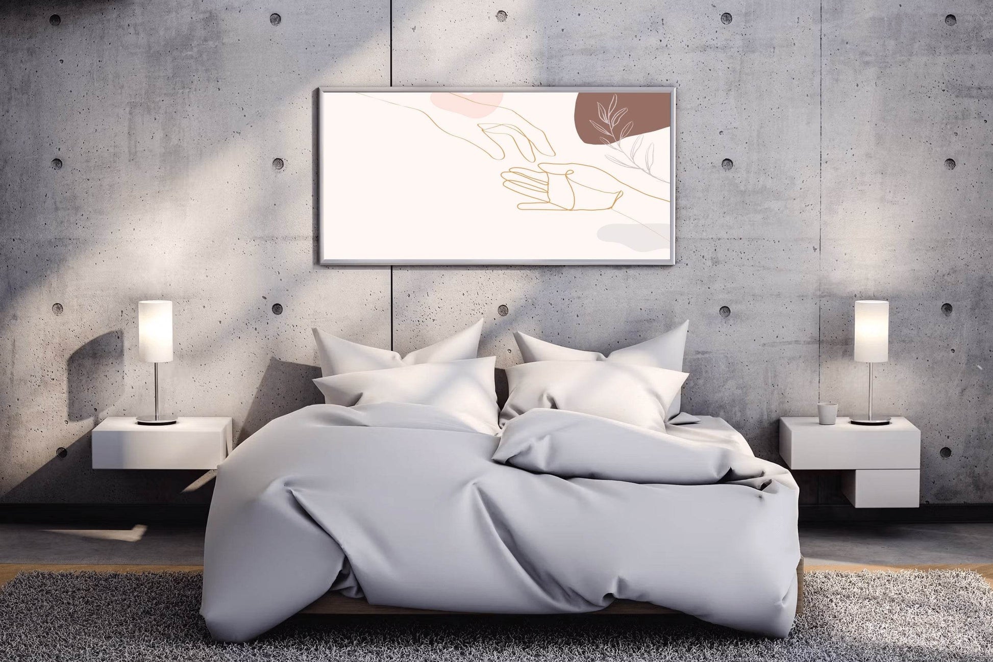 Hand in Hand Design Wall Art - beink online art store