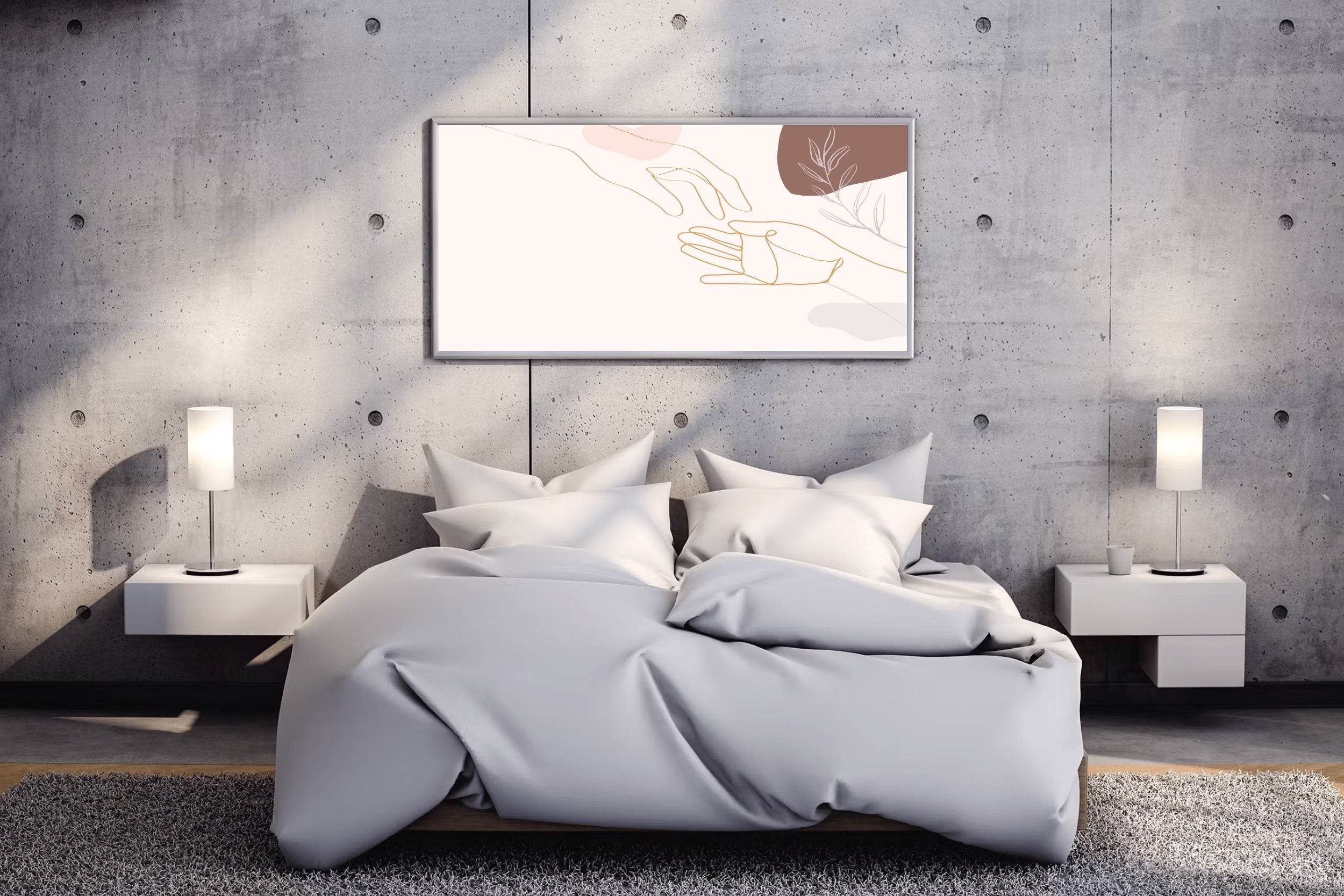 Hand in Hand Design Wall Art - beink online art store