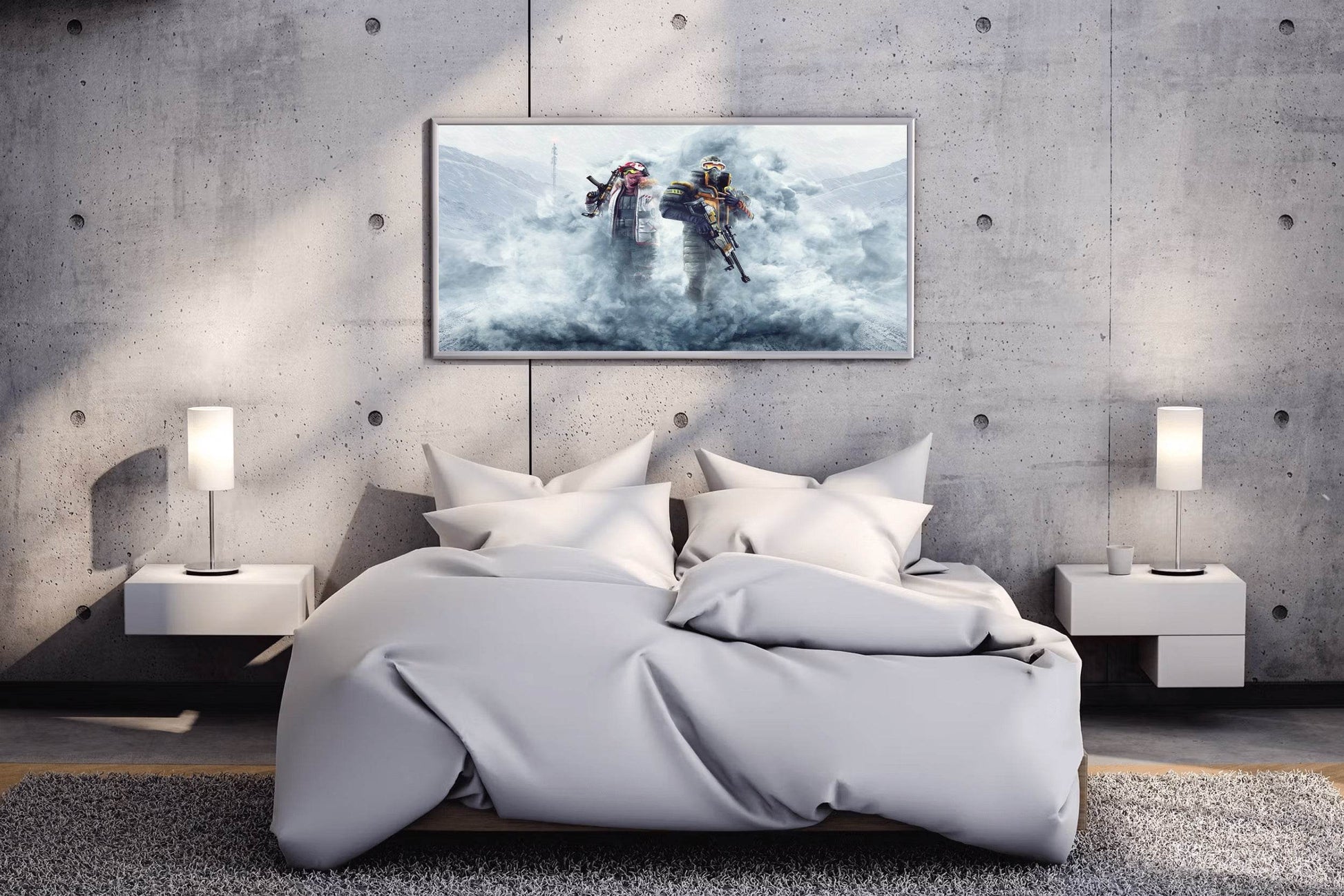 Warface Breakout Cold Sun Gaming Wall Art - beink online art store