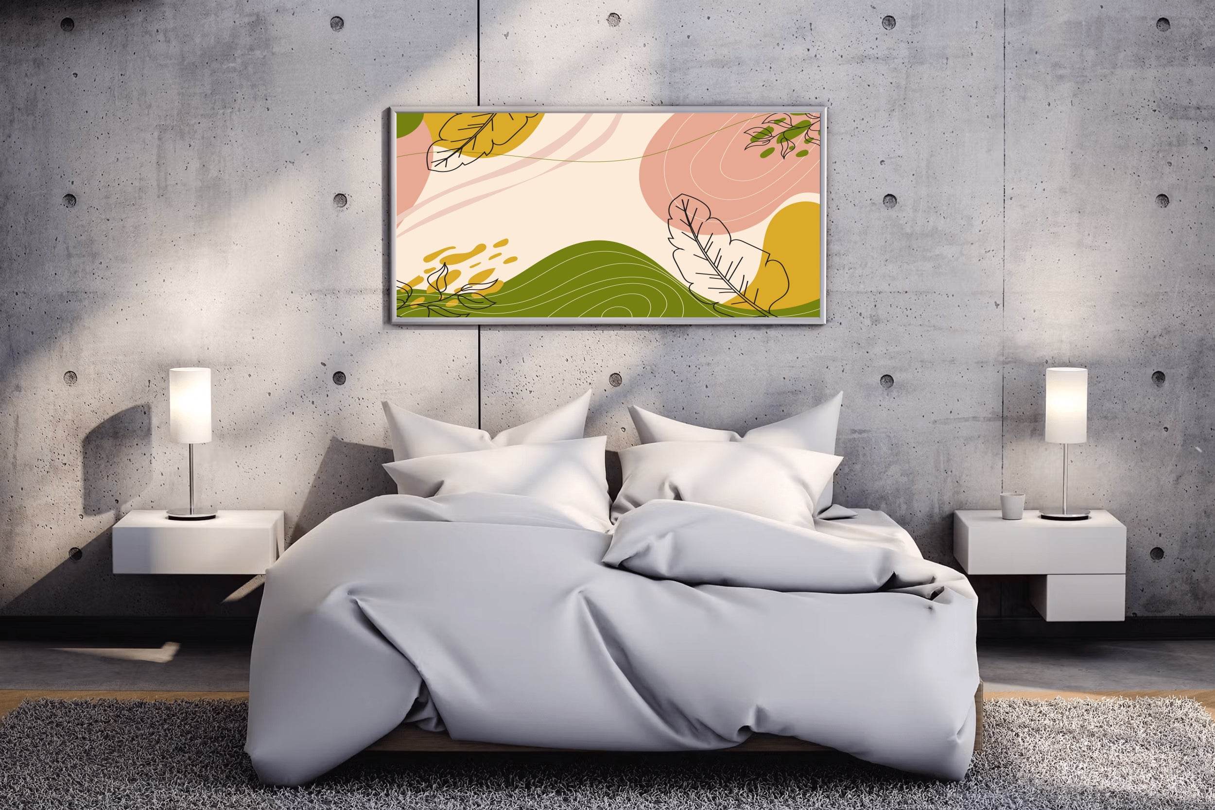 Different linear leaves Wall Art - beink online art store