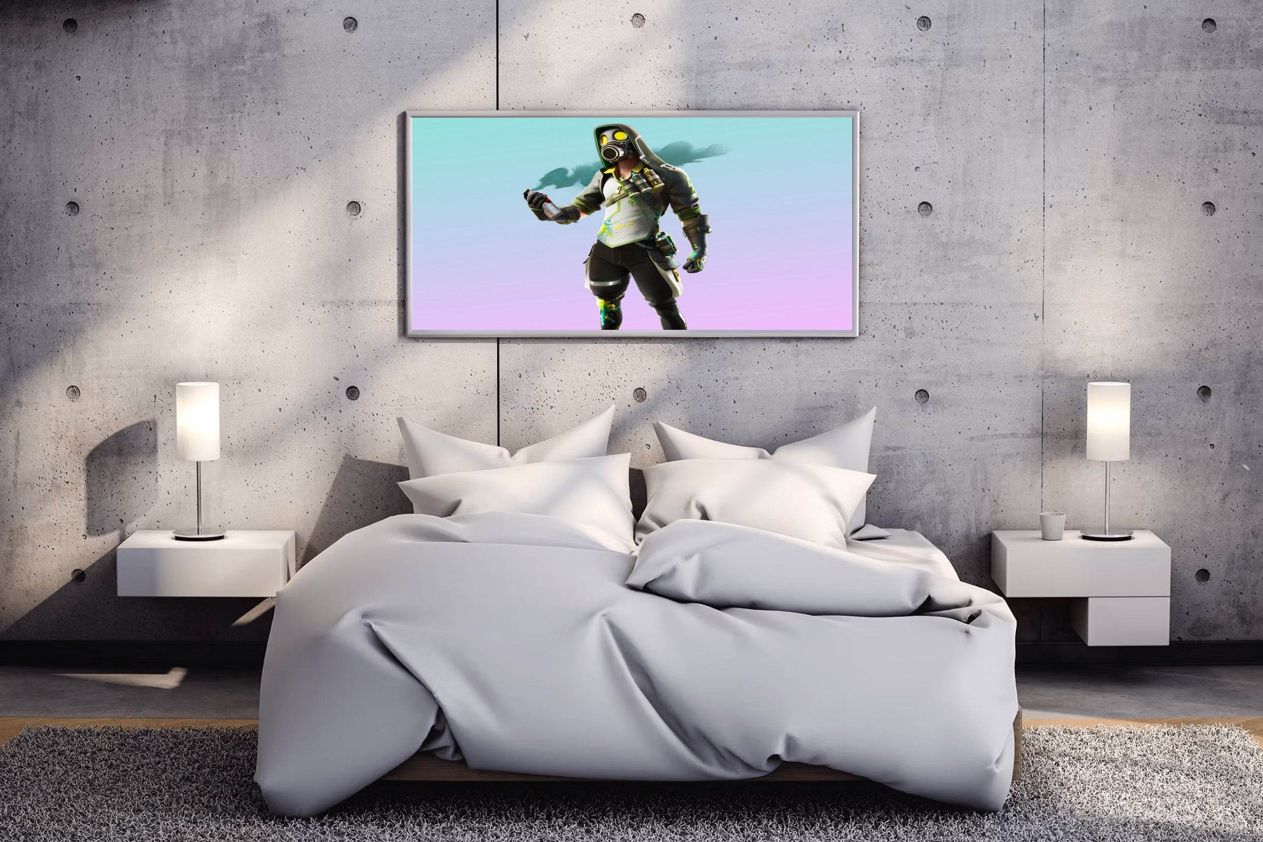 FORTNITE Toxic Tagger Gaming Wall Art - beink online art store