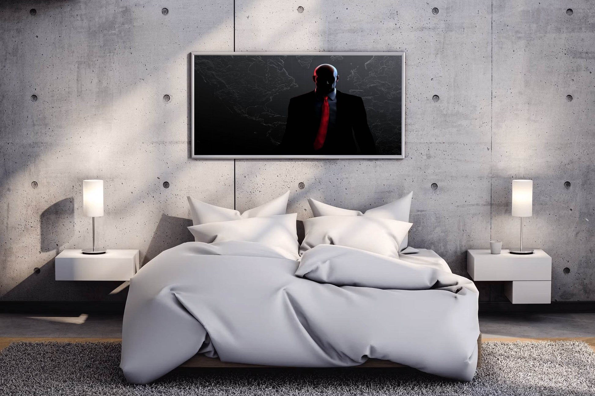 HITMAN Agent 47 Gaming Wall Art - beink online art store