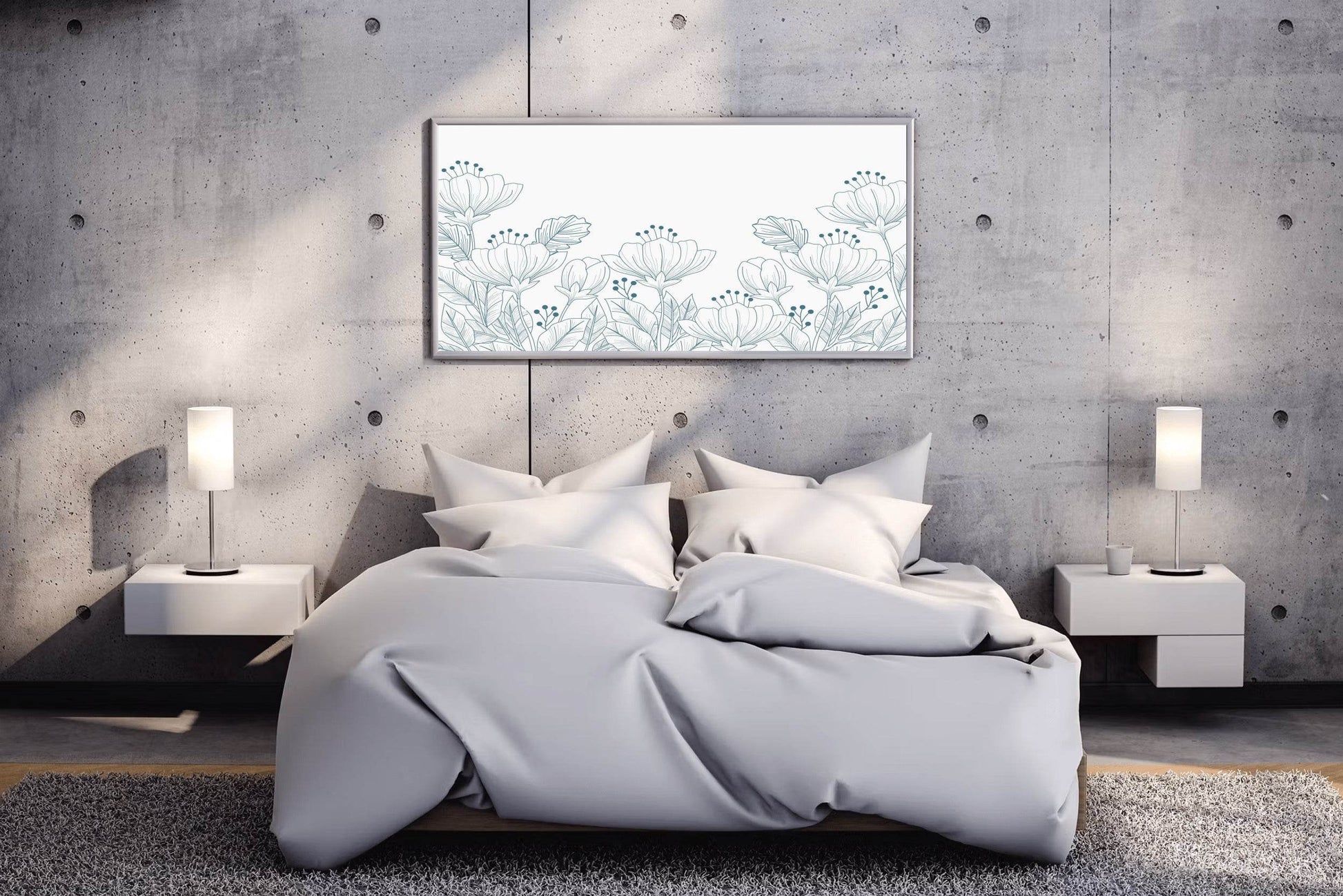 Pear Blossom Bouquet Wall Art - beink online art store
