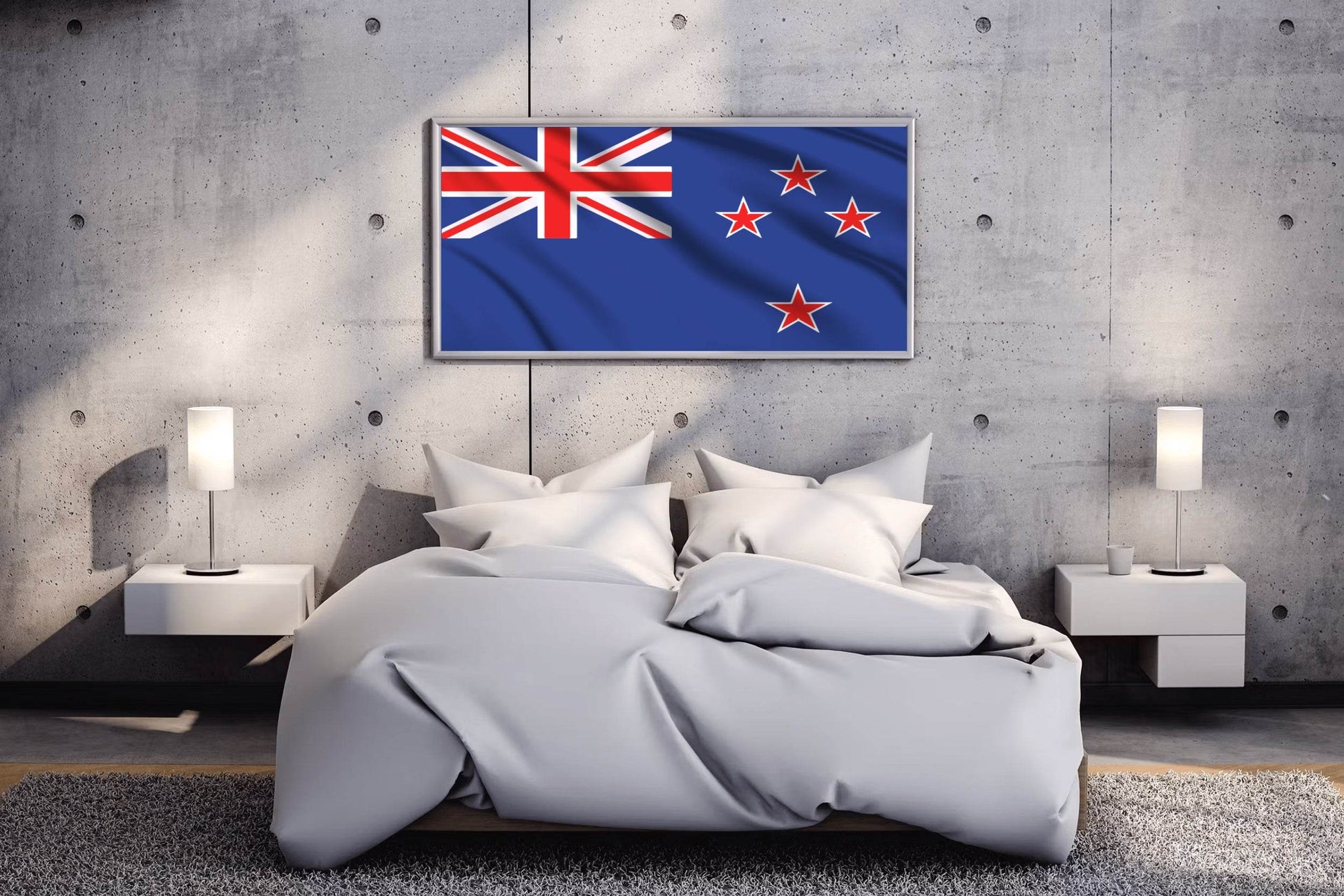New Zealand National Flag Wall Art - beink online art store