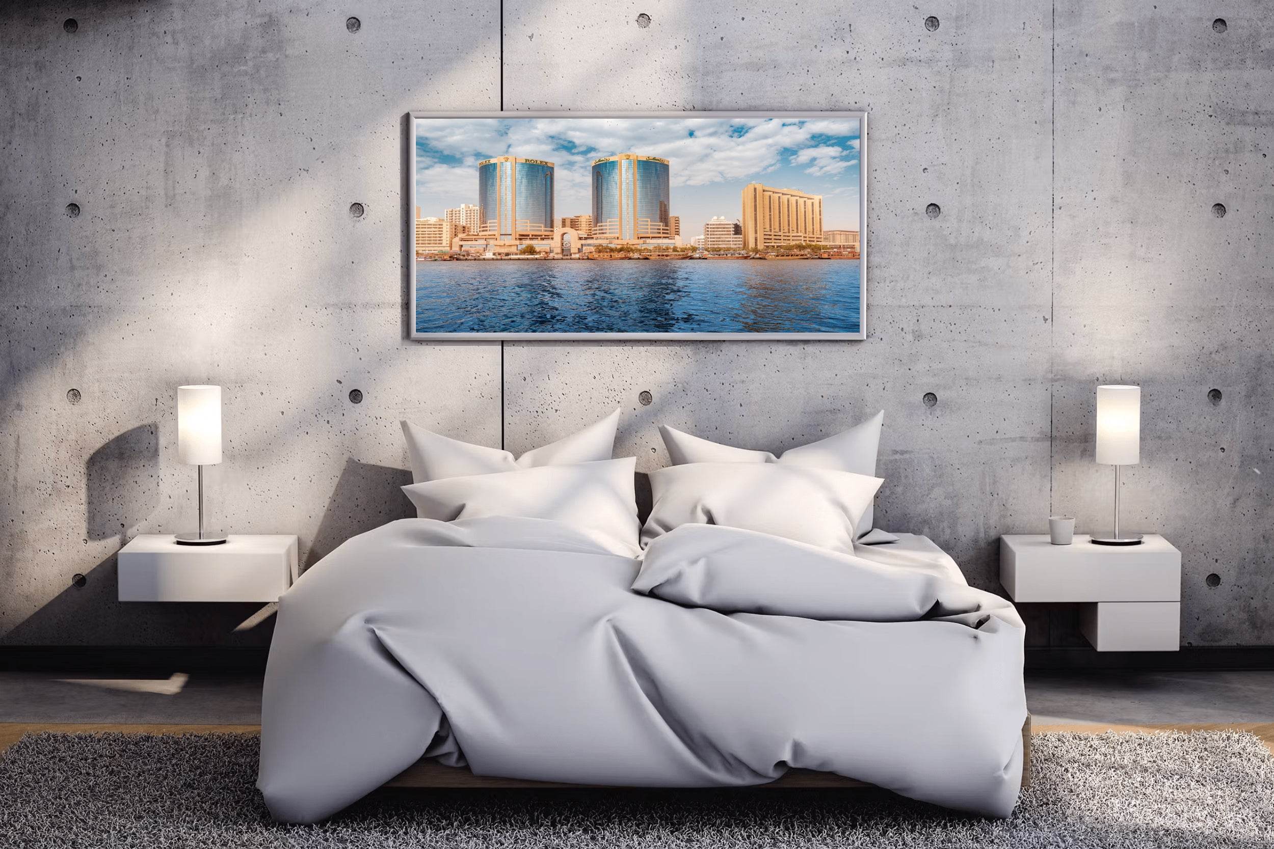 Twin Towers at Dubai Creek Wall Art - beink online art store
