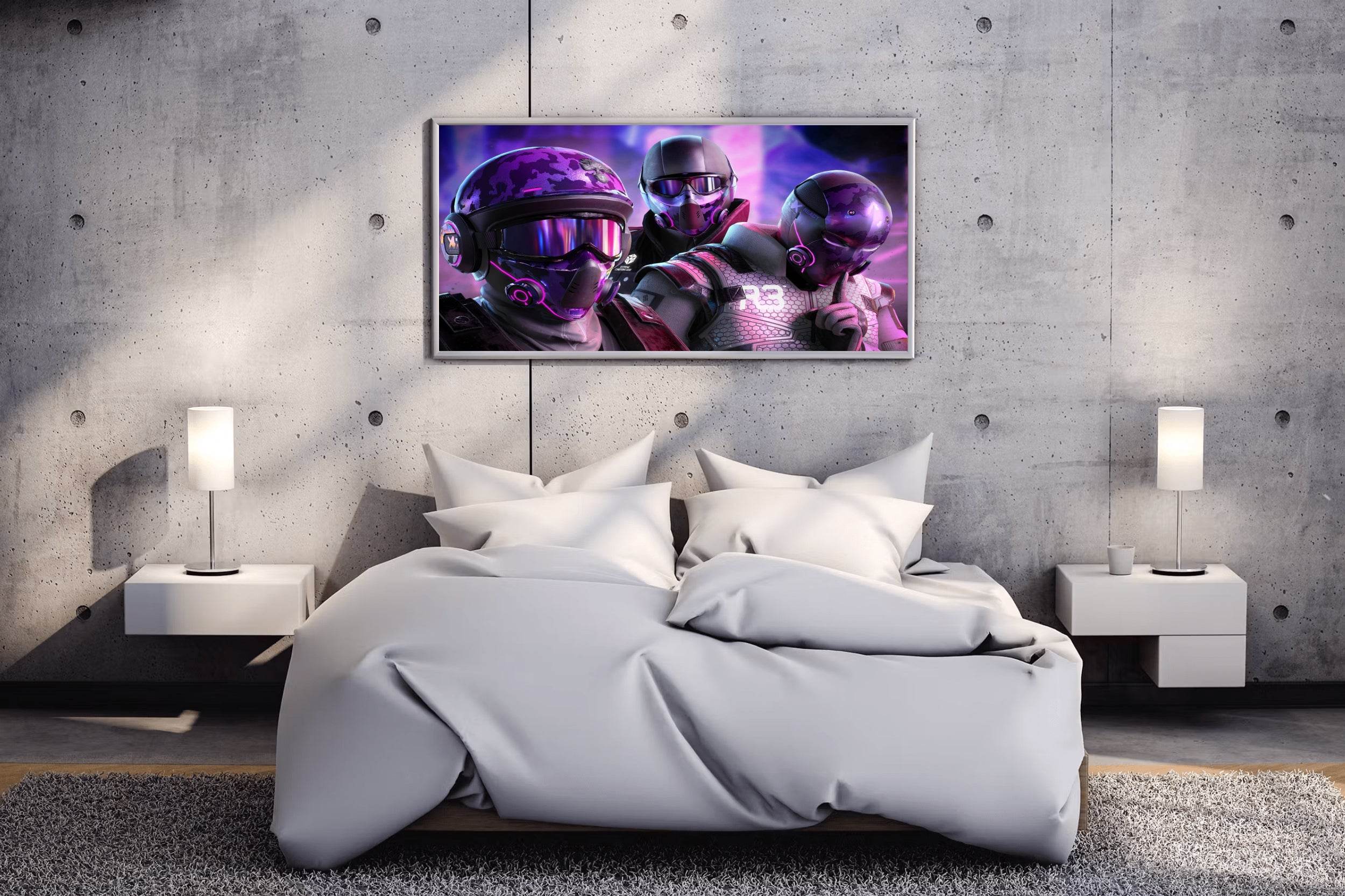 Tom Clancy's Rainbow Six Extraction Gaming Wall Art - beink online art store
