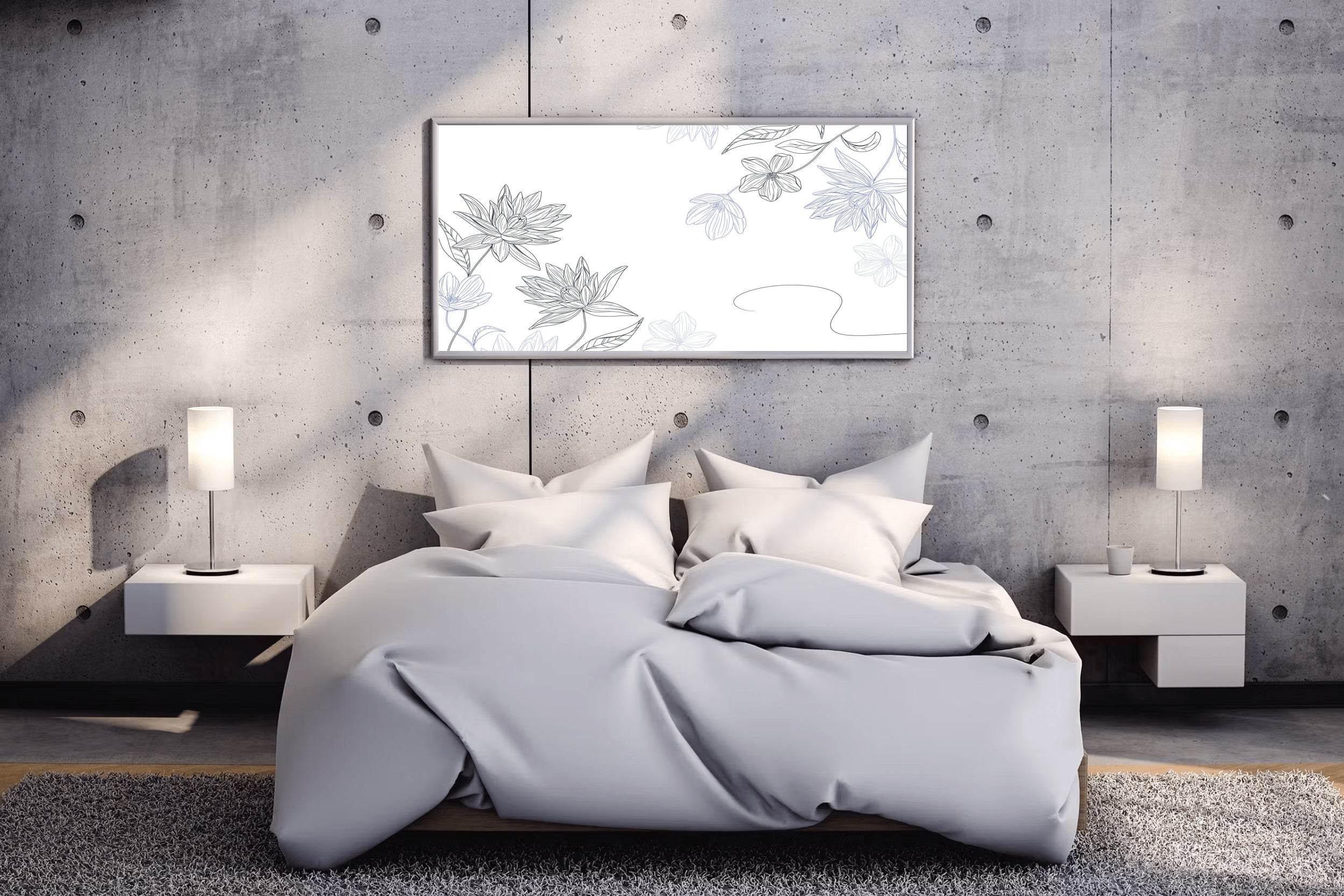 Floral Borders Wall Art - beink online art store