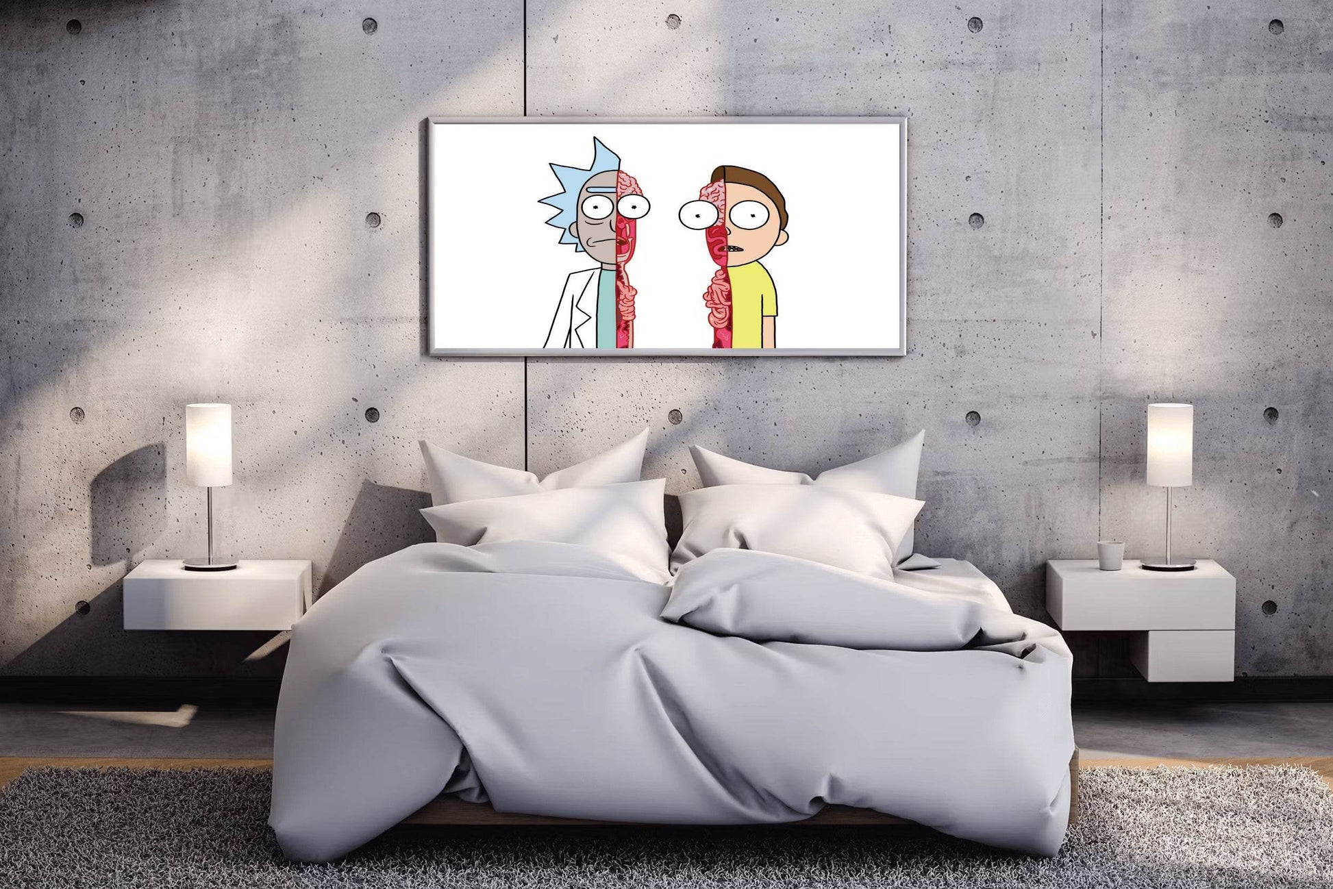 Rick and Morty Wall Art - beink online art store