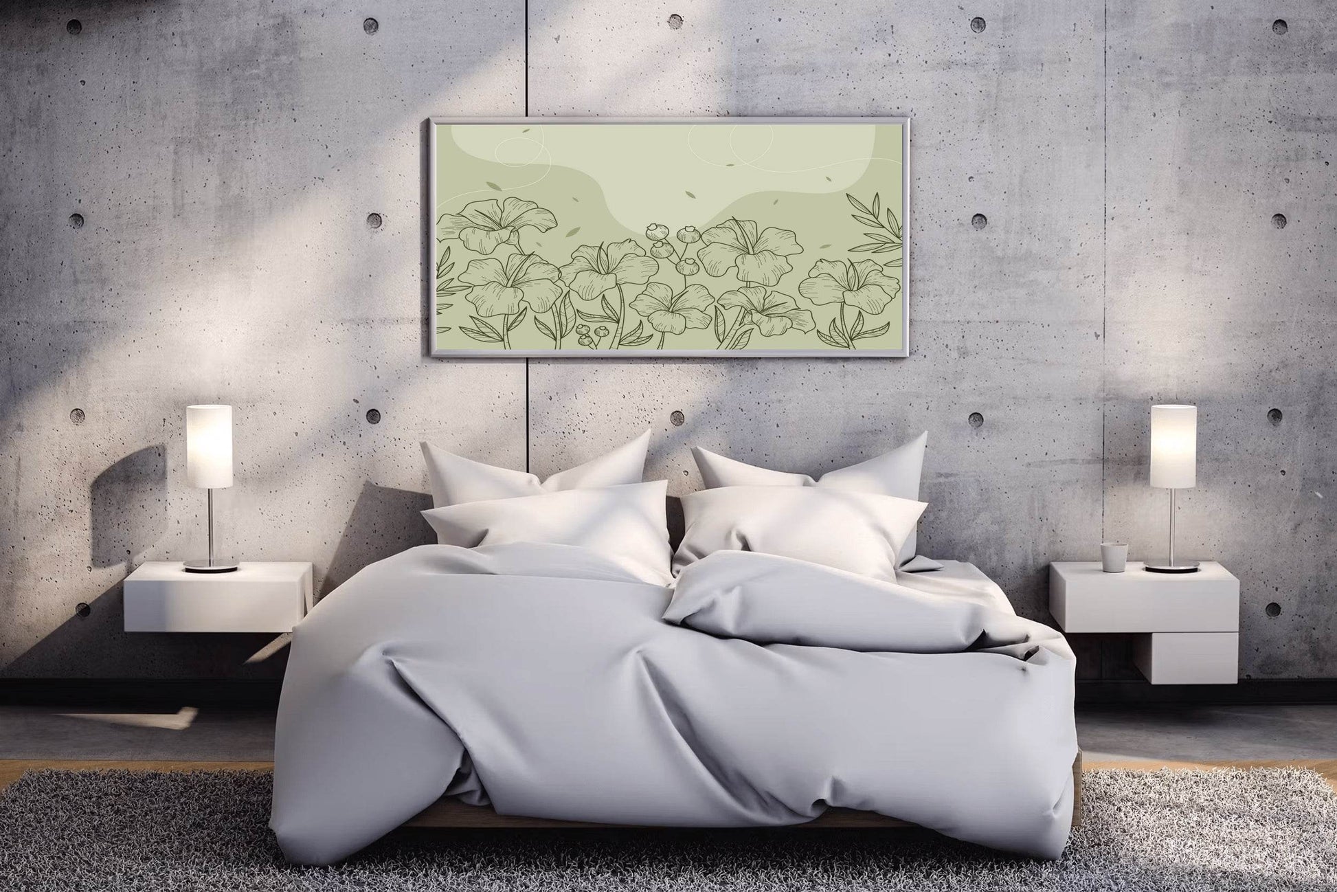 Amaryllis Bouquet Wall Art - beink online art store