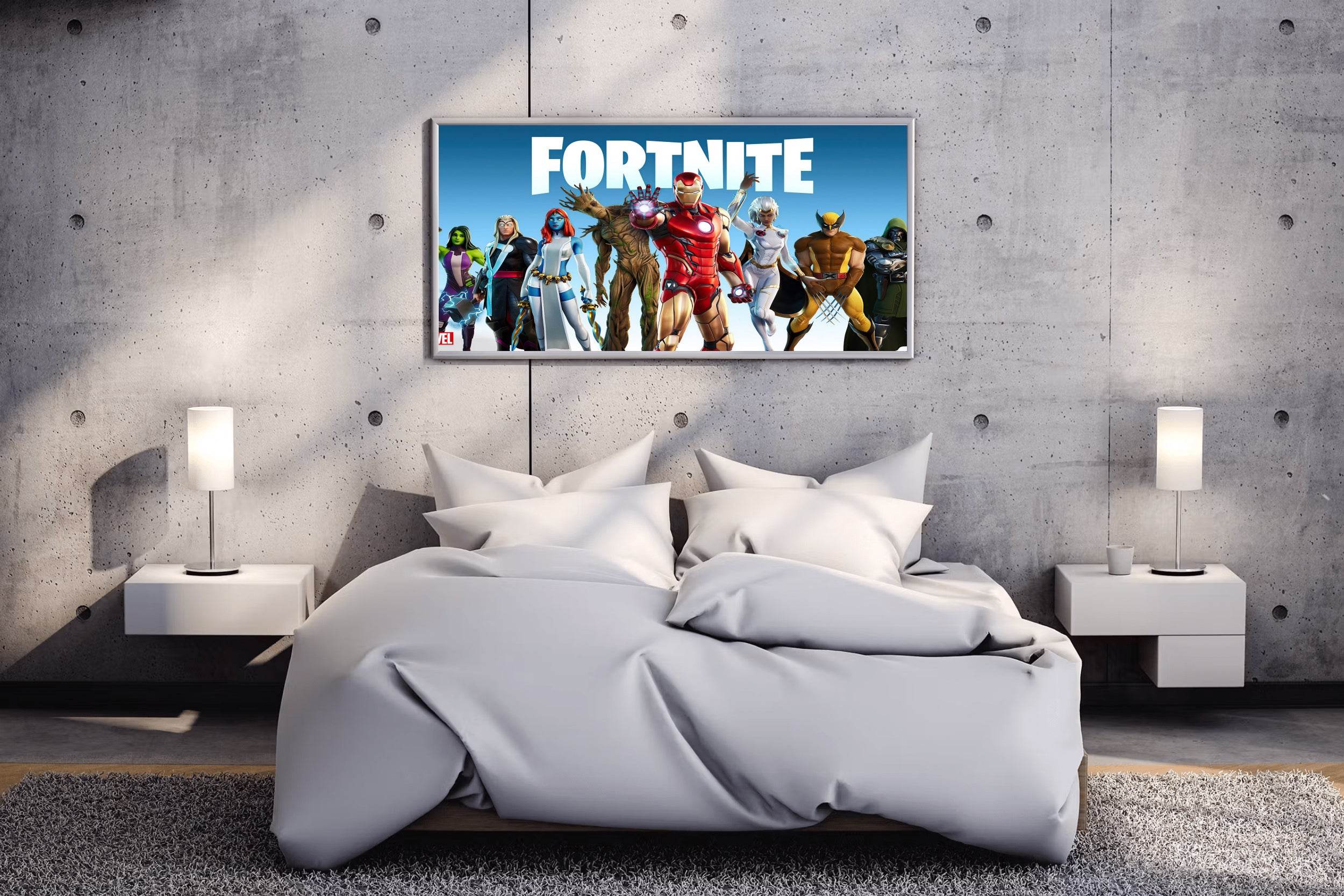 FORTNITE Gaming Wall Art - beink online art store