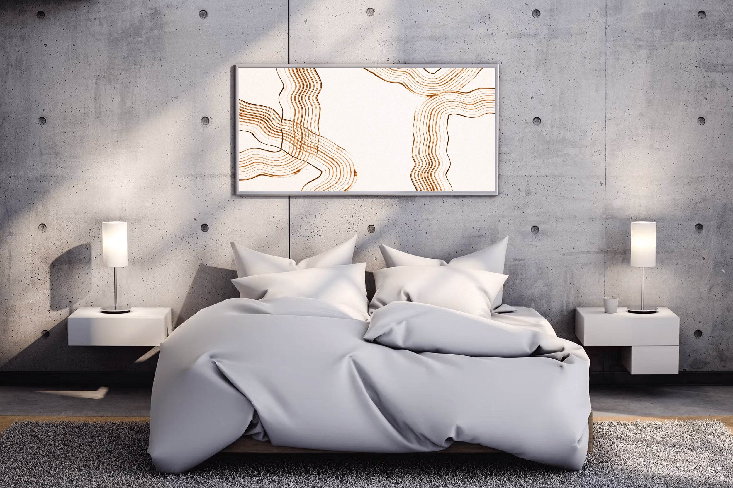 Handdrawn Irregular Shape Abstract Wall Art - beink online art store