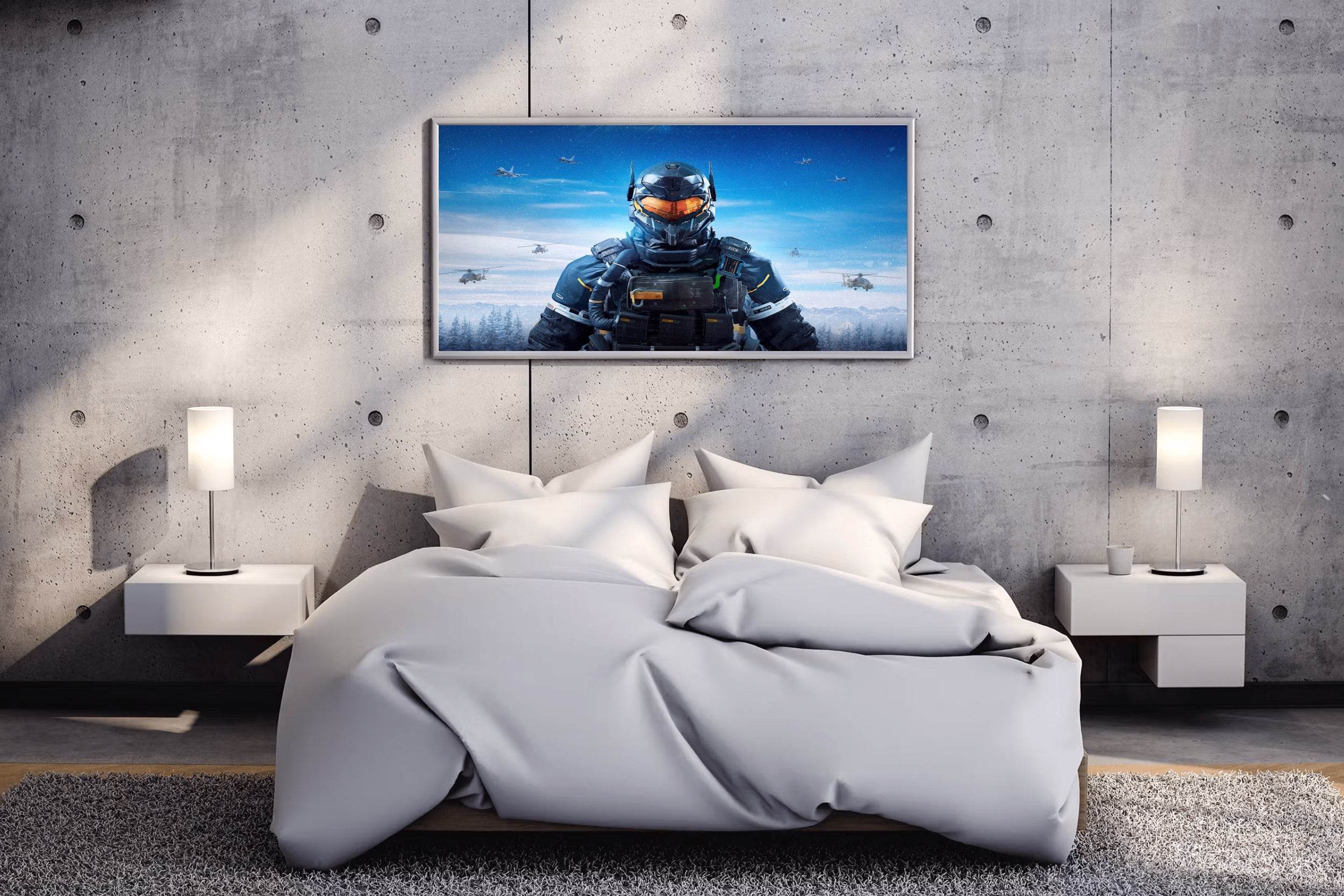 Instant War Air Force Gaming Wall Art - beink online art store