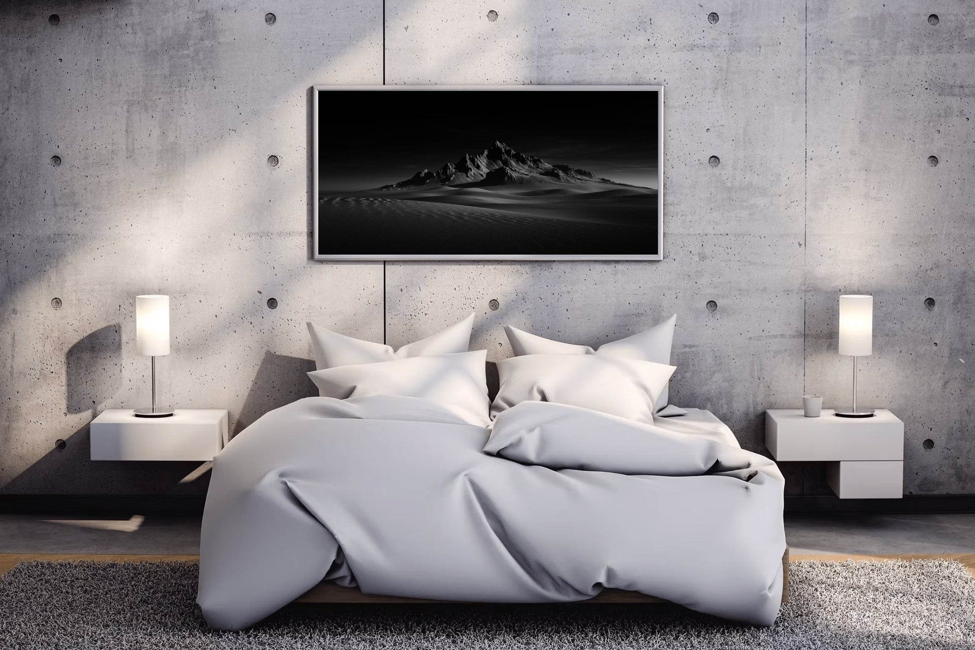 Desert Black & White Wall Art - beink online art store