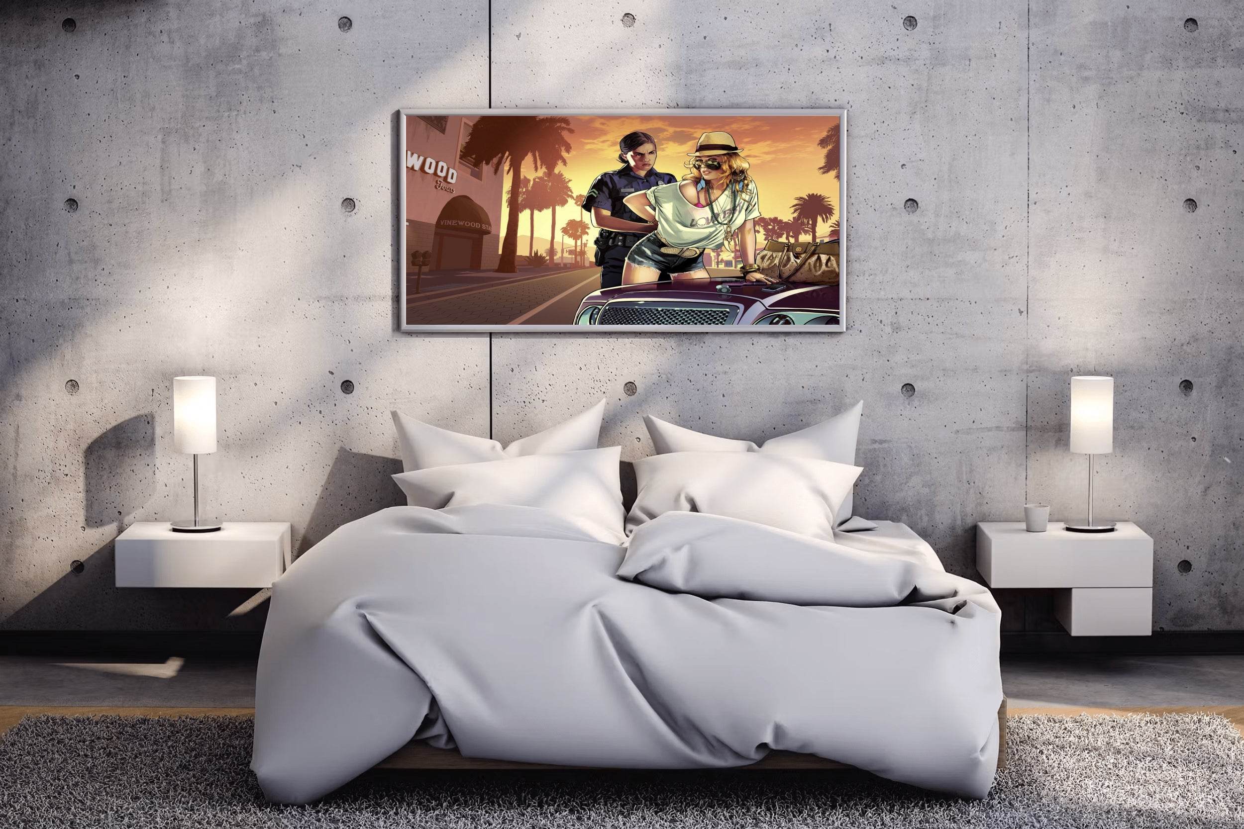 GTA 5 Gaming Wall Art - beink online art store