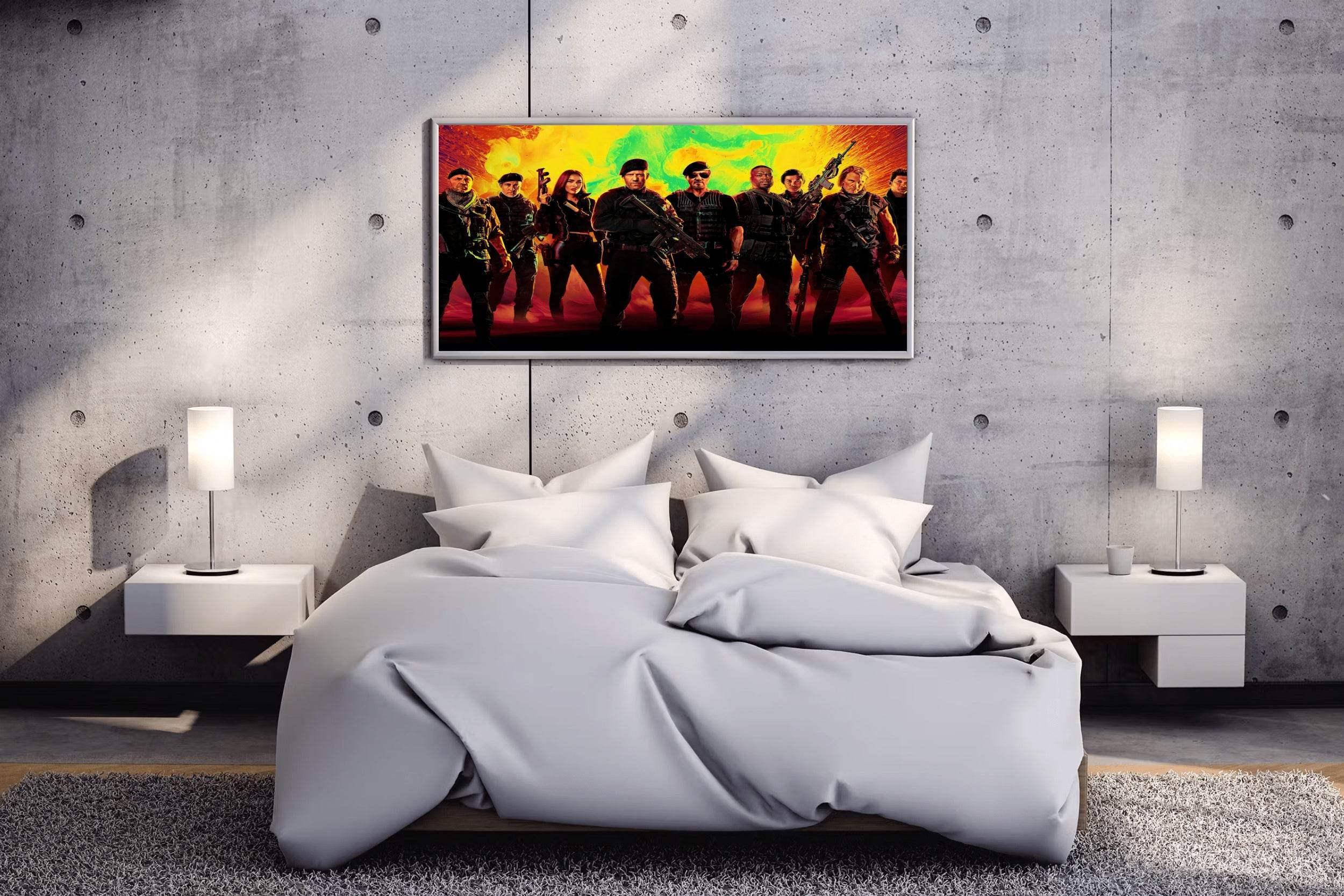 The Expendables Gaming Wall Art - beink online art store
