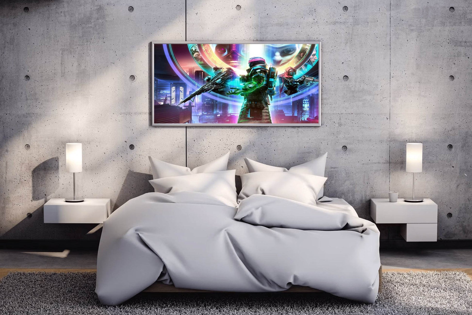 DESTINY 2 Light Fall Gaming Wall Art - beink online art store