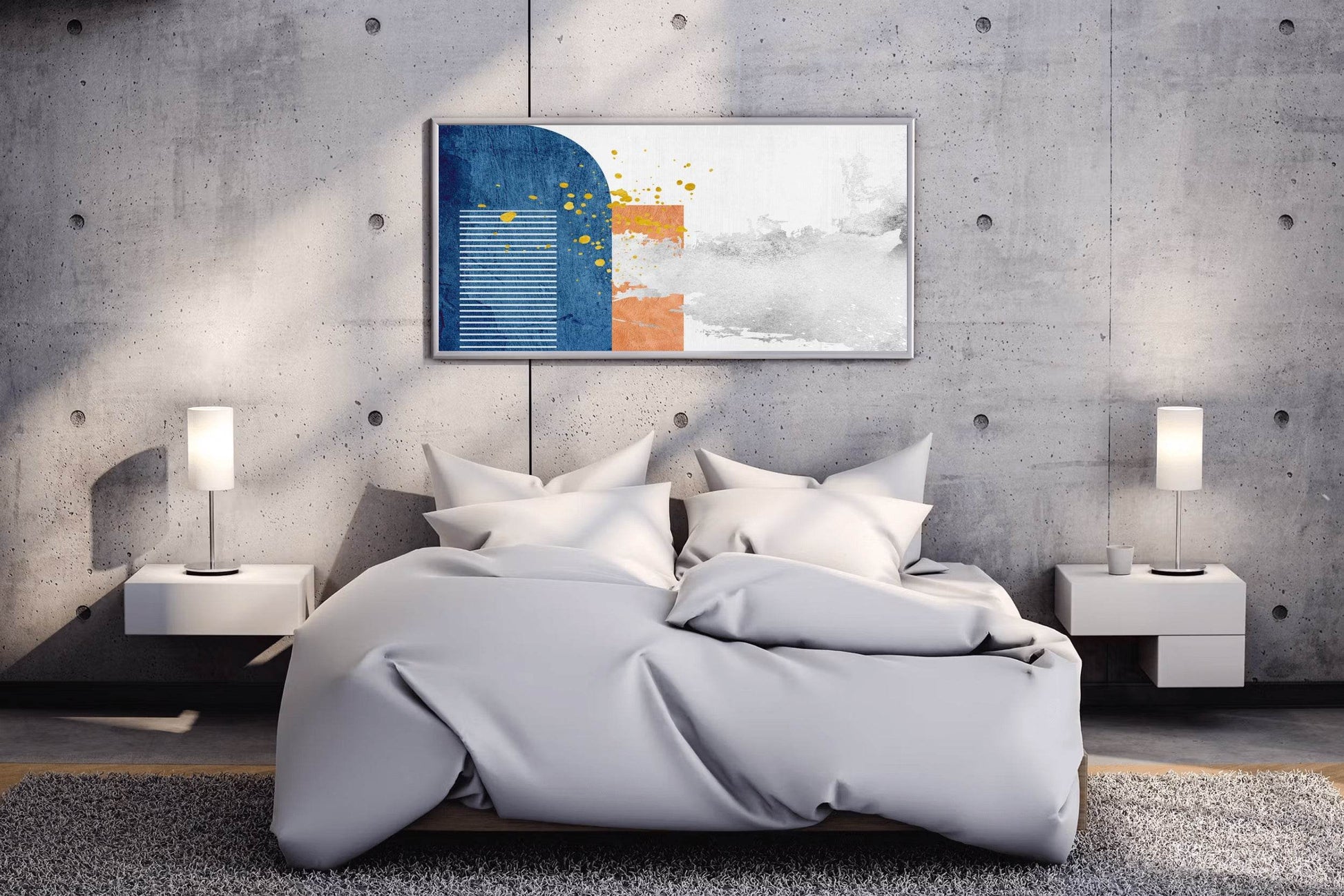 Geometric Shape Abstract Wall Art - beink online art store