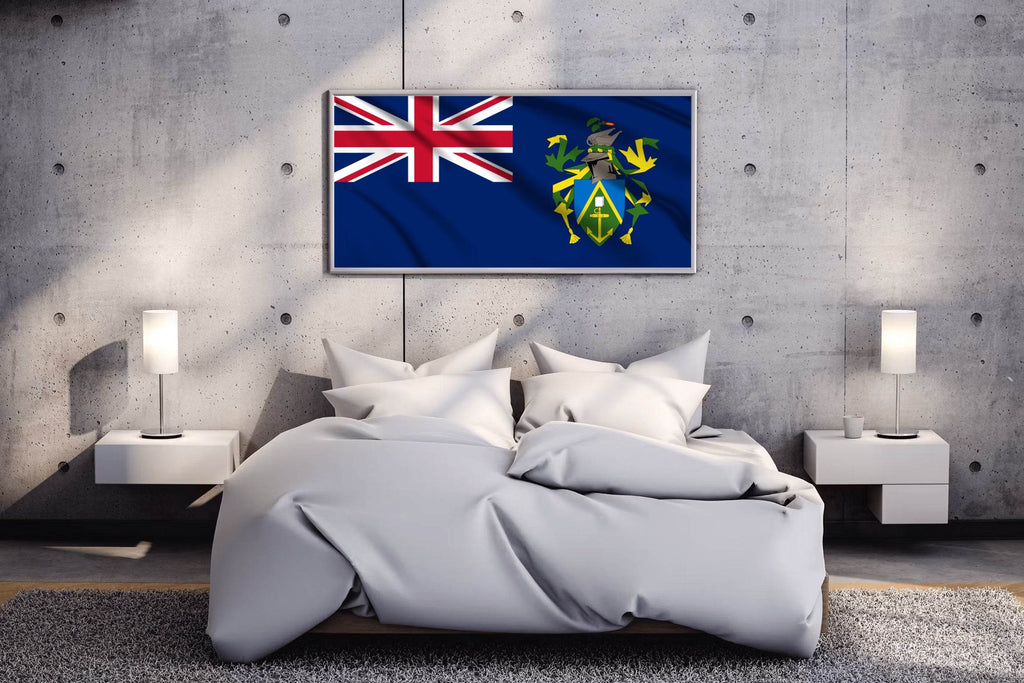Pitcairn Islands National Flag Wall Art - beink online art store