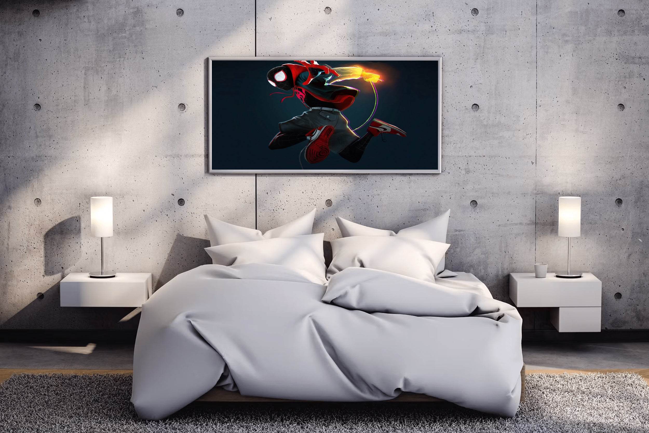 Miles Morales Gaming Wall Art - beink online art store