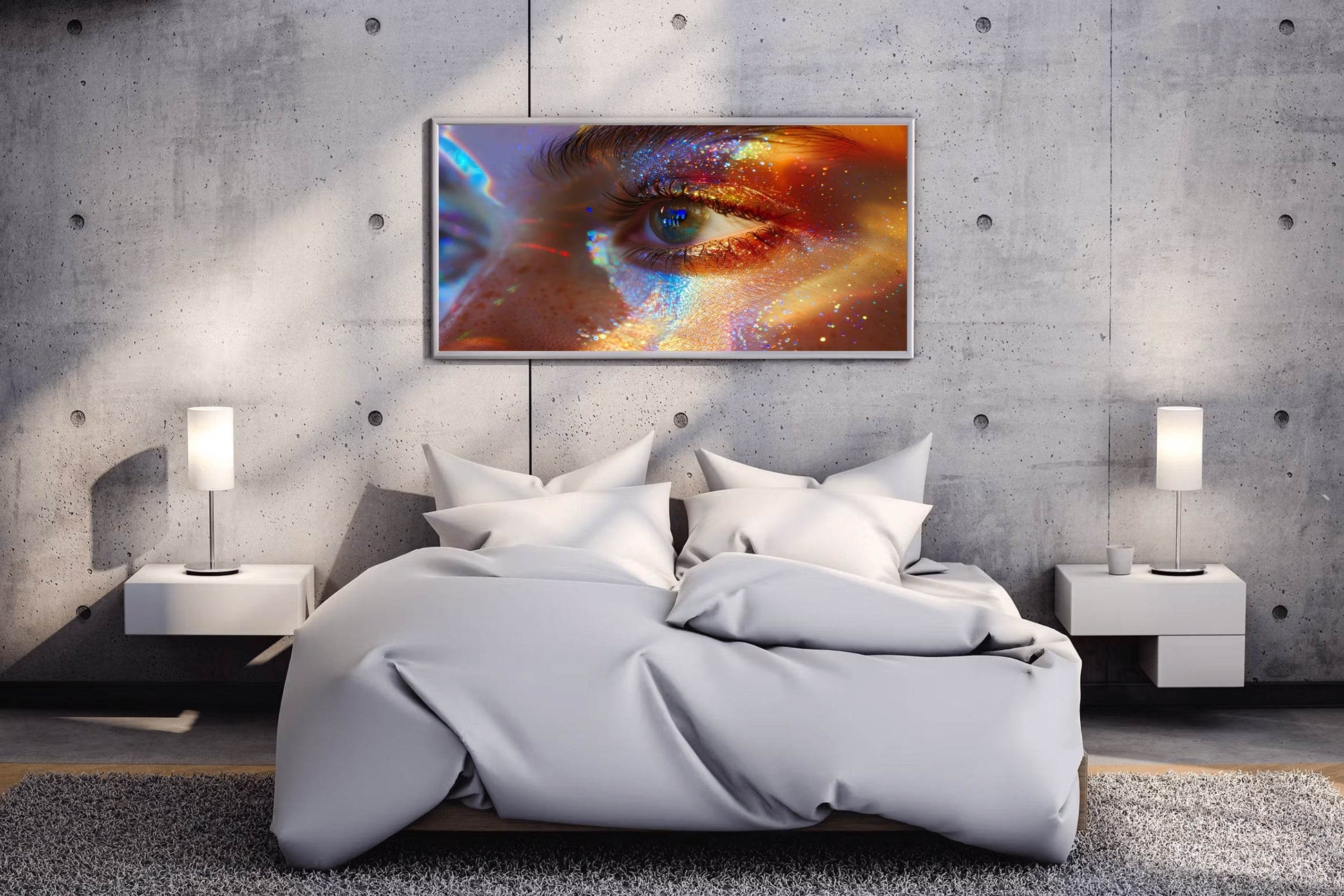 Carnival Women Eyes Makeup Digital Art - beink online art store