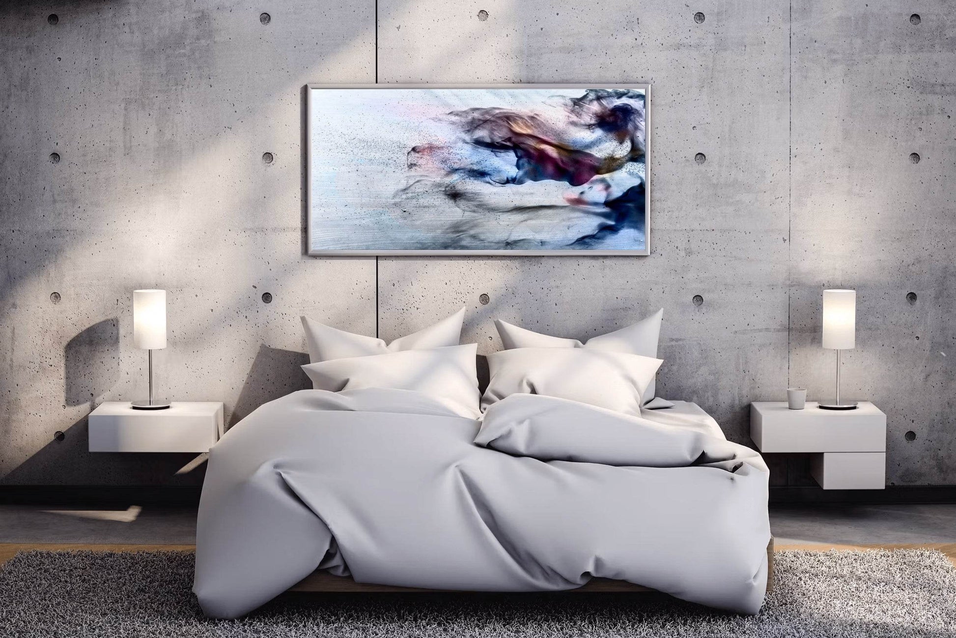 Ink Splash Abstract Wall Art - beink online art store