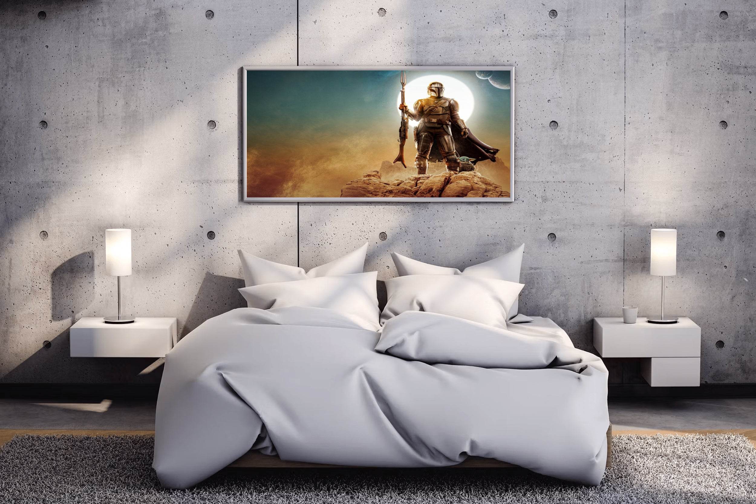 The Mandalorian Wall Art - beink online art store