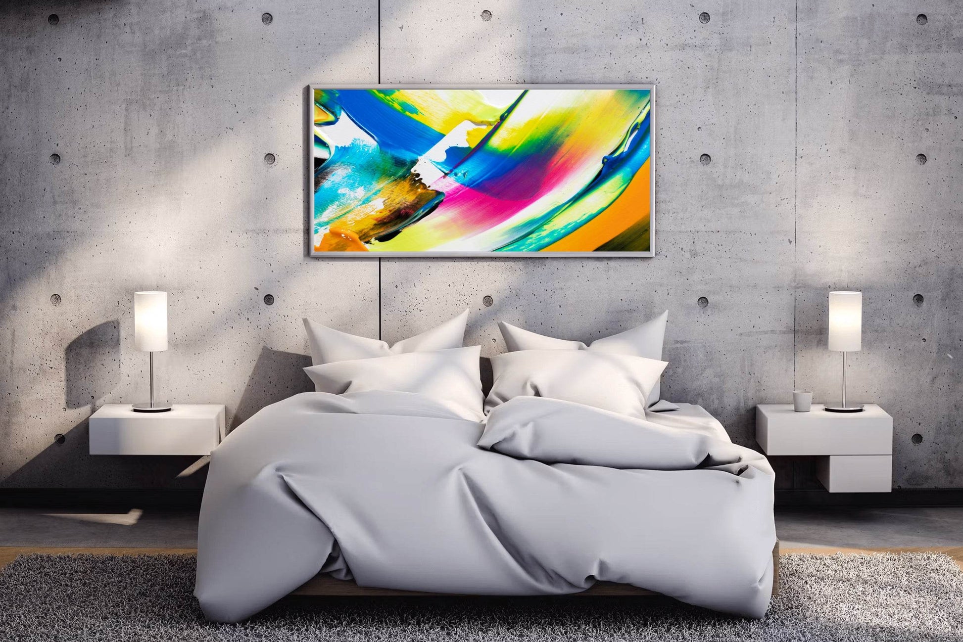 Multi Color Abstract Wall Art - beink online art store