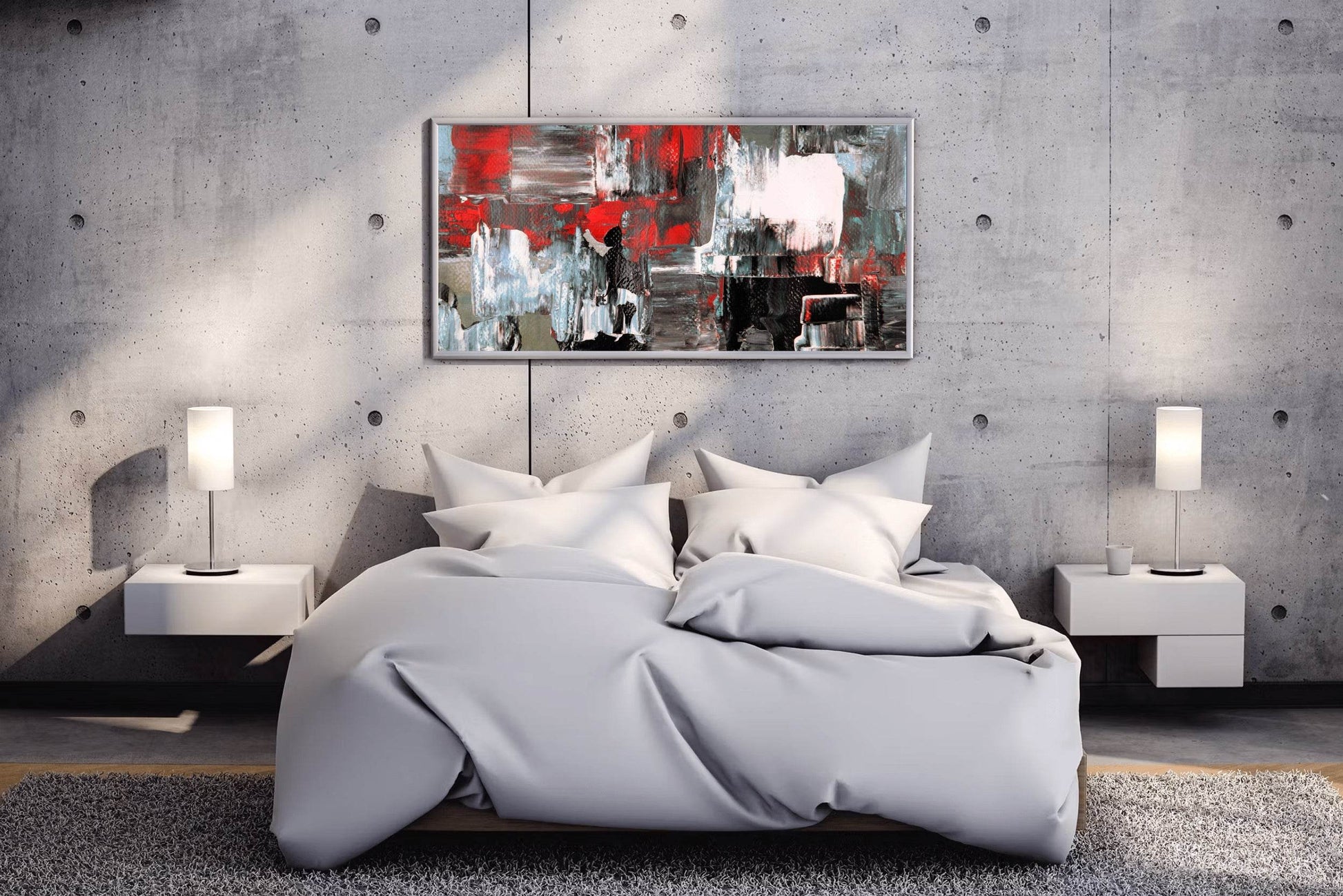Grunge Background Oil Painting Abstract Wall Art - beink online art store