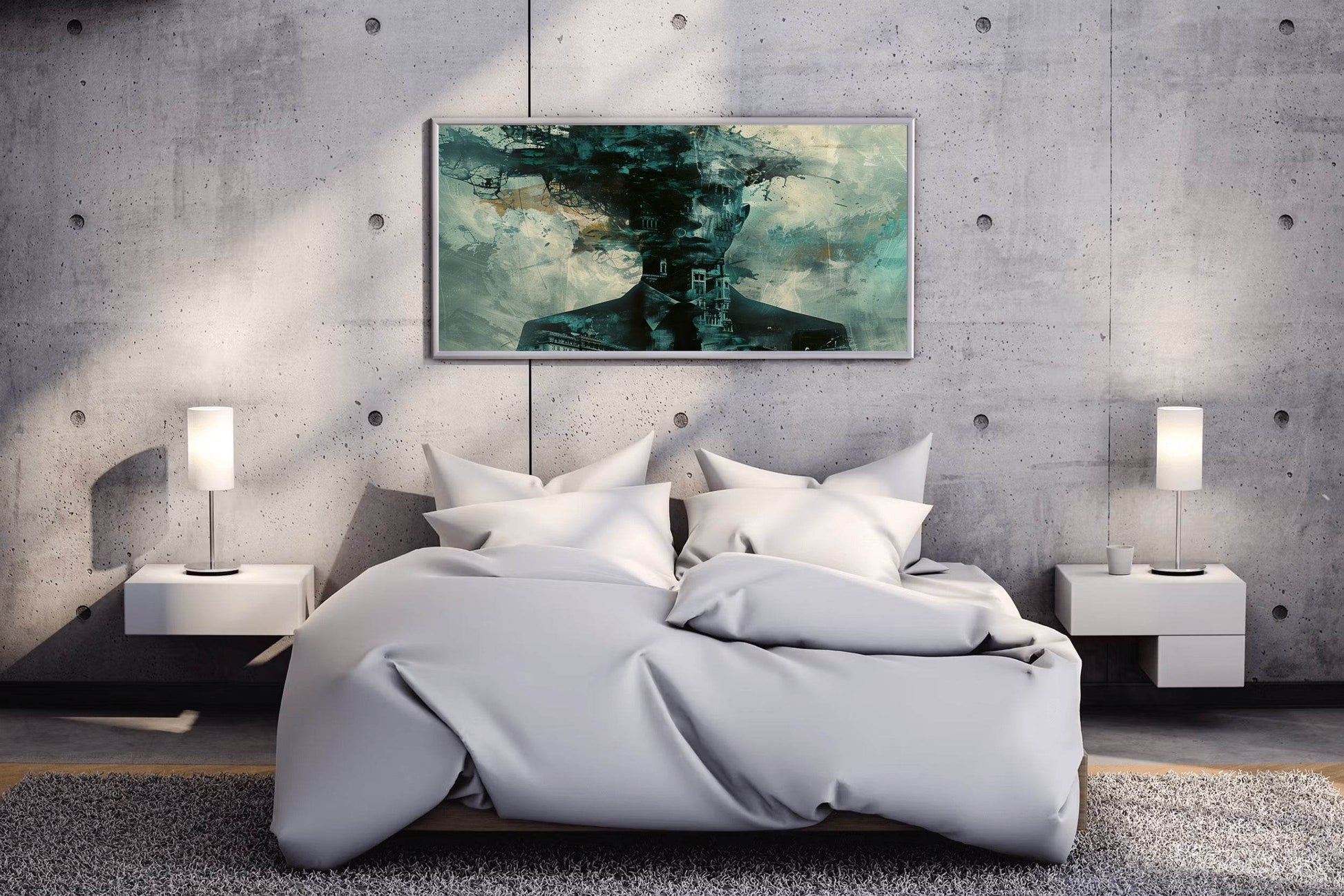 Overburden Mind Visual Digital Art - beink online art store