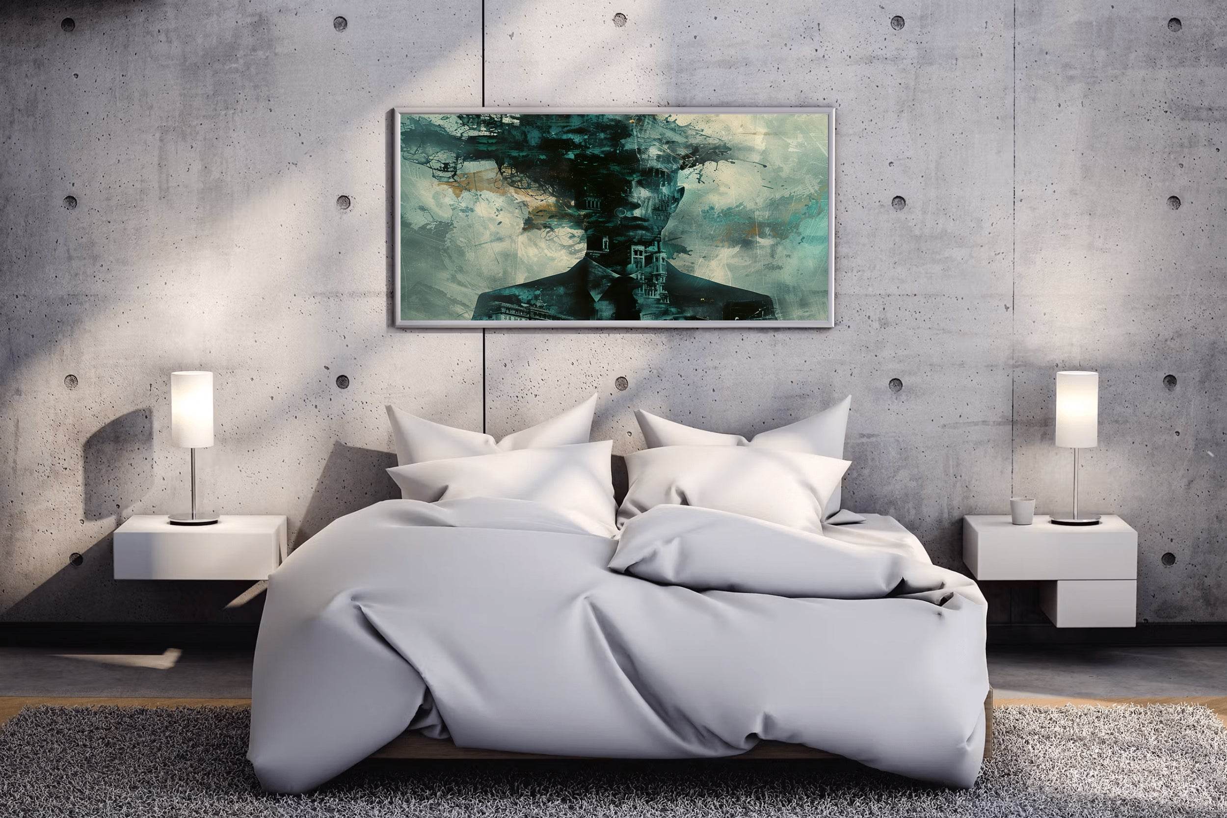 Overburden Mind Visual Digital Art - beink online art store