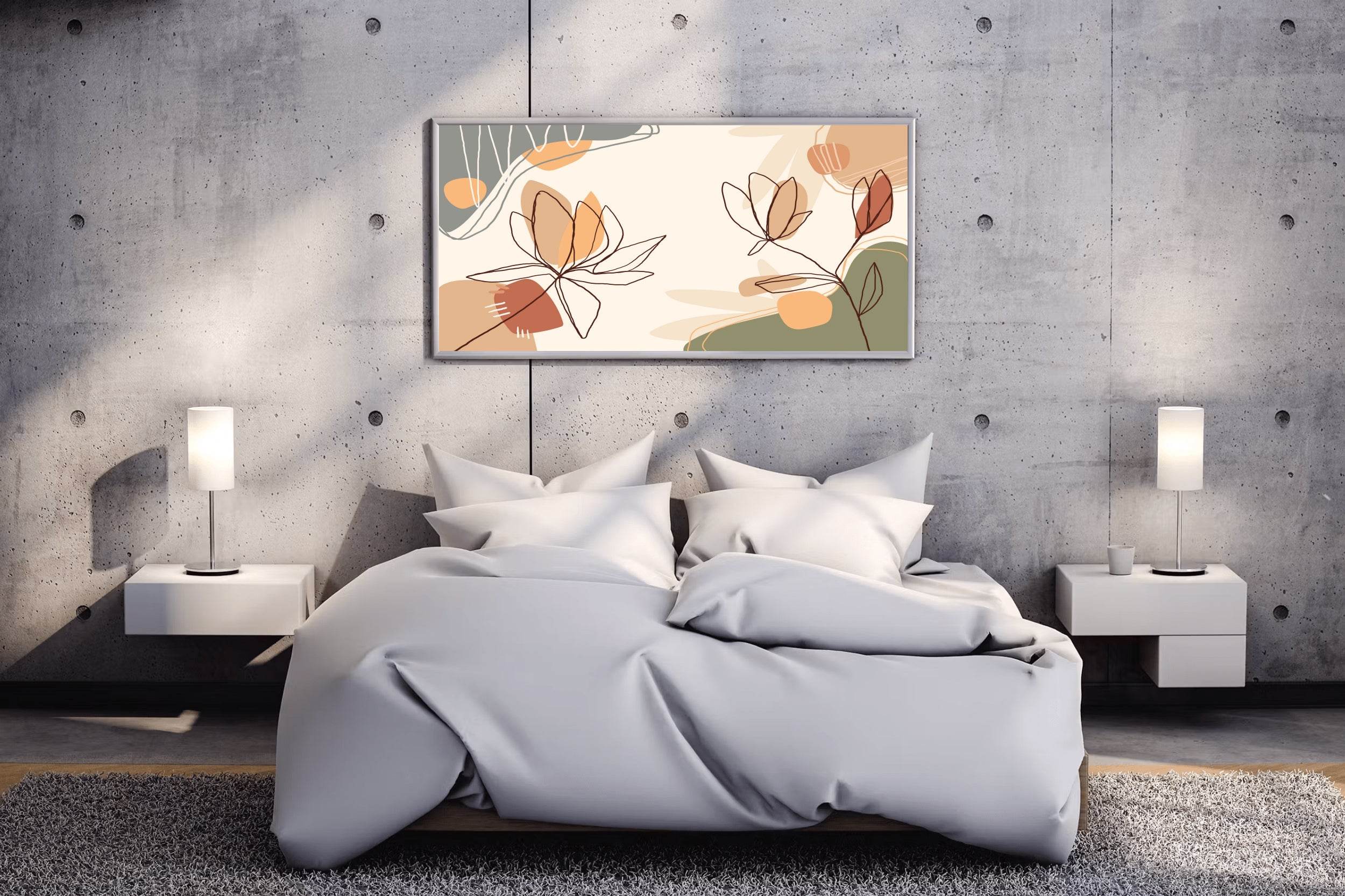 Strelitzia Plant Line Art - beink online art store