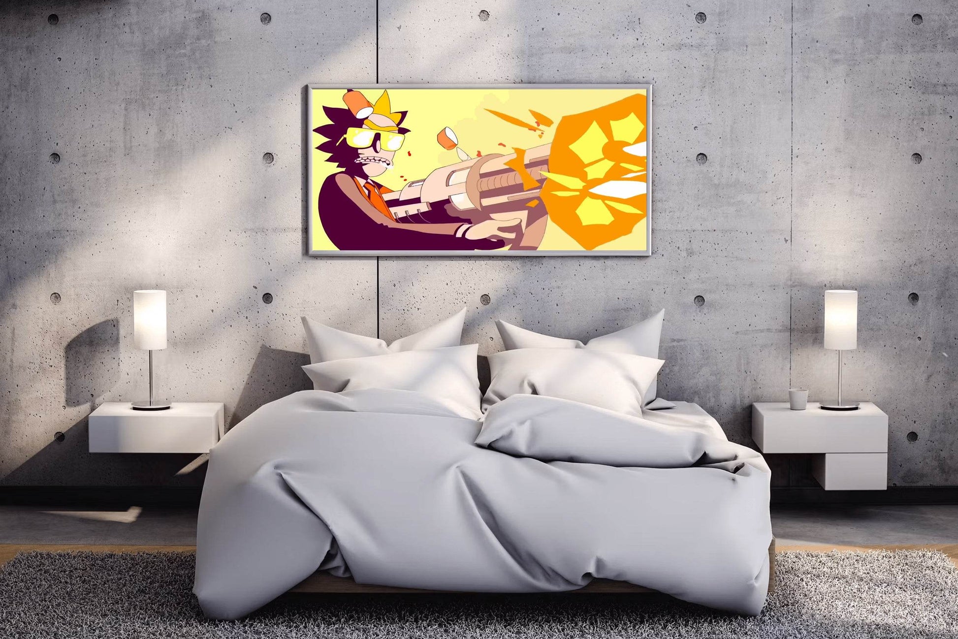 Rick Sanchez Wall Art - beink online art store