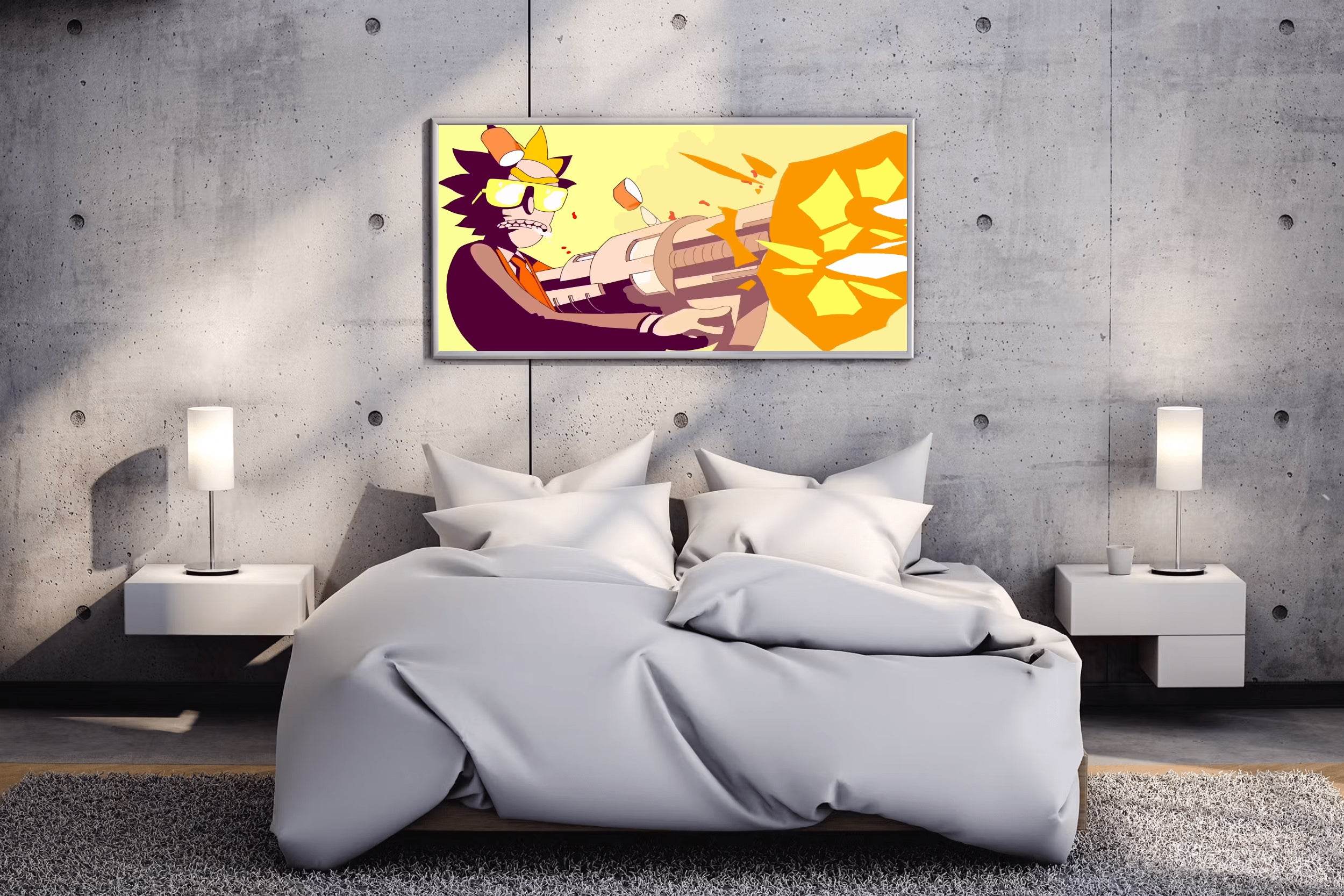 Rick Sanchez Wall Art - beink online art store